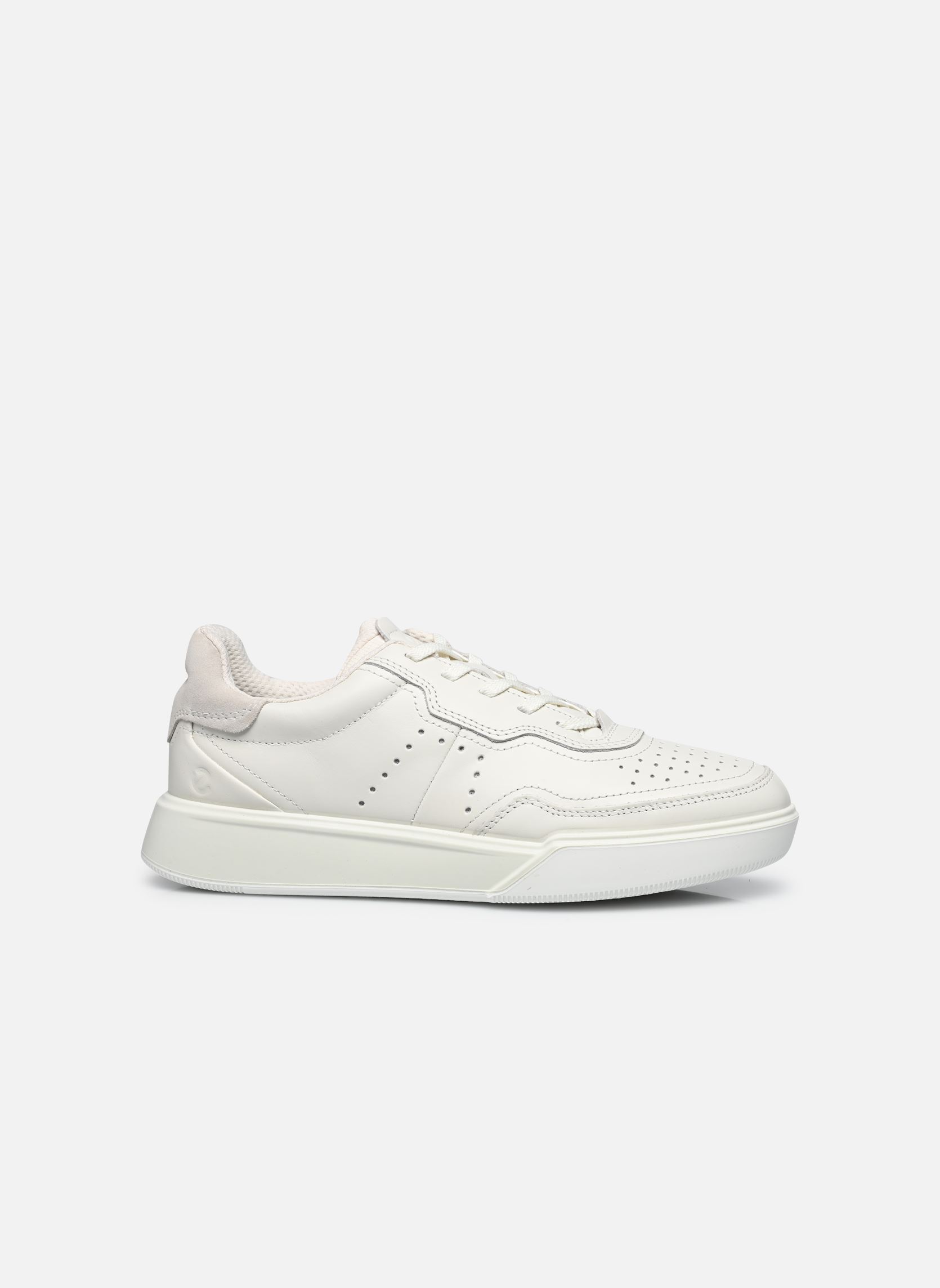 Lage sneakers Street Court Sneaker dames wit Ecco Lage sneakers Street Court Sneaker dames wit WHITE/SHADOW WHITE