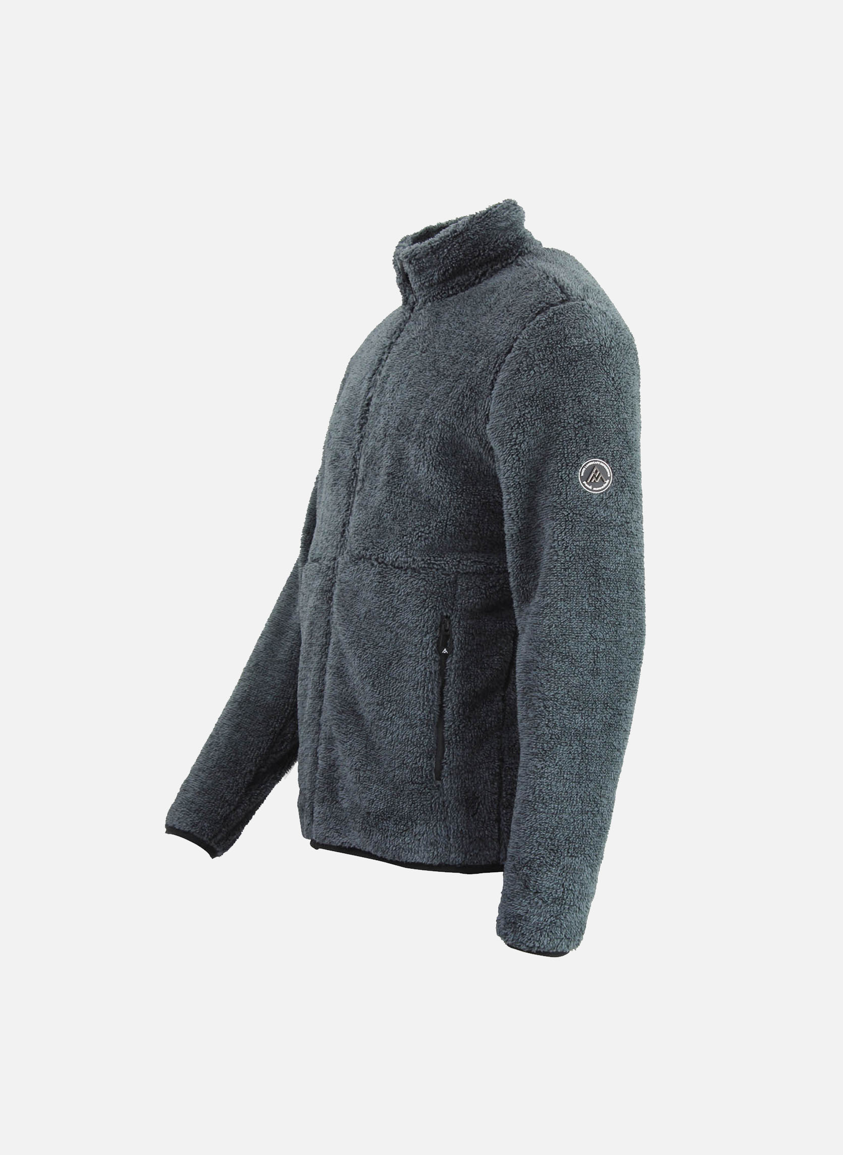 Vestes polaires Blouson polaire homme CHEF ANTHRACITE homme gris Peak Mountain Vestes polaires Blouson polaire homme CHEF ANTHRACITE homme gris Gris foncé