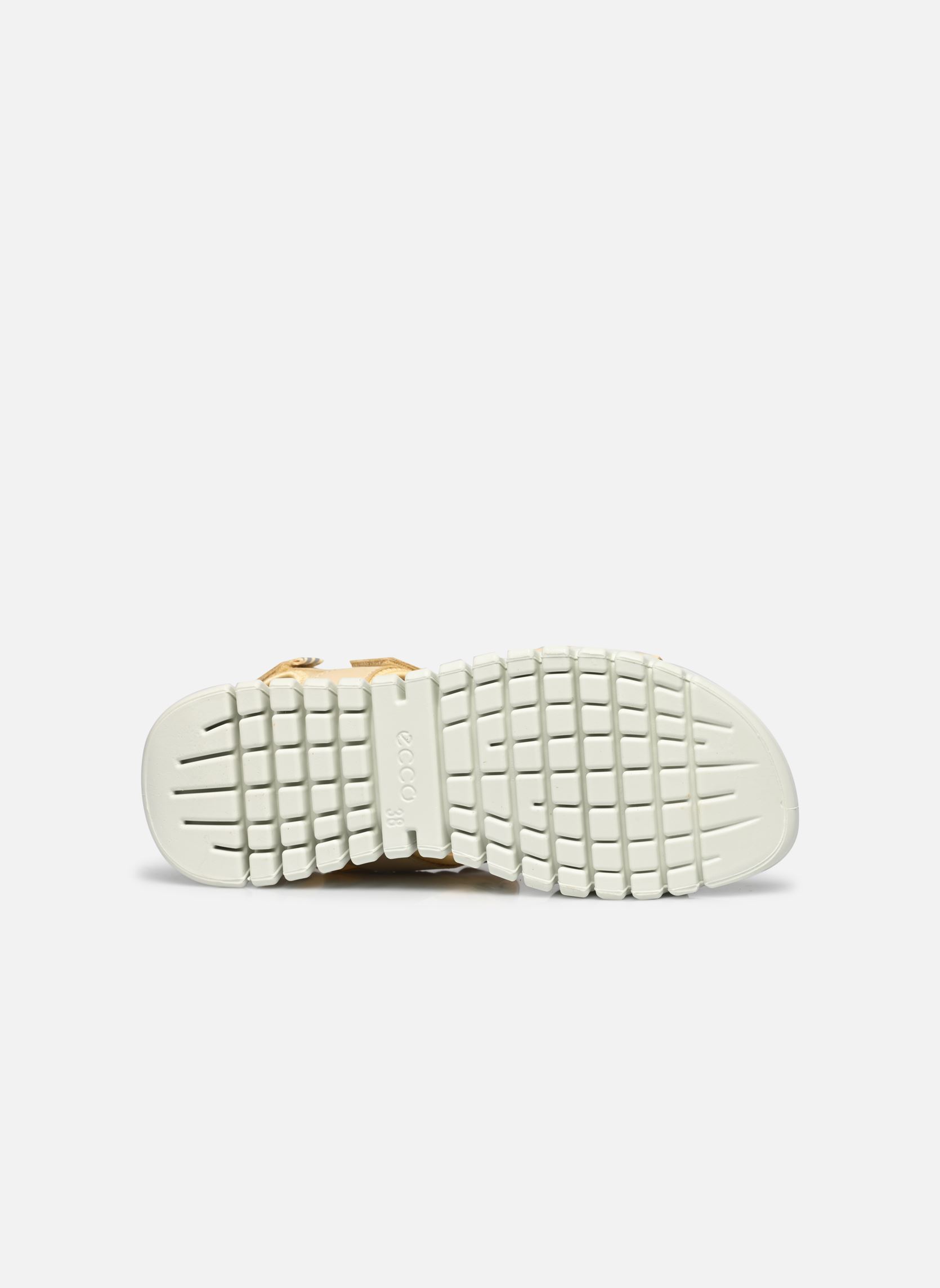 Sandales plates Gruuv Sol Lea femme beige Ecco Sandales plates Gruuv Sol Lea femme beige STRAW