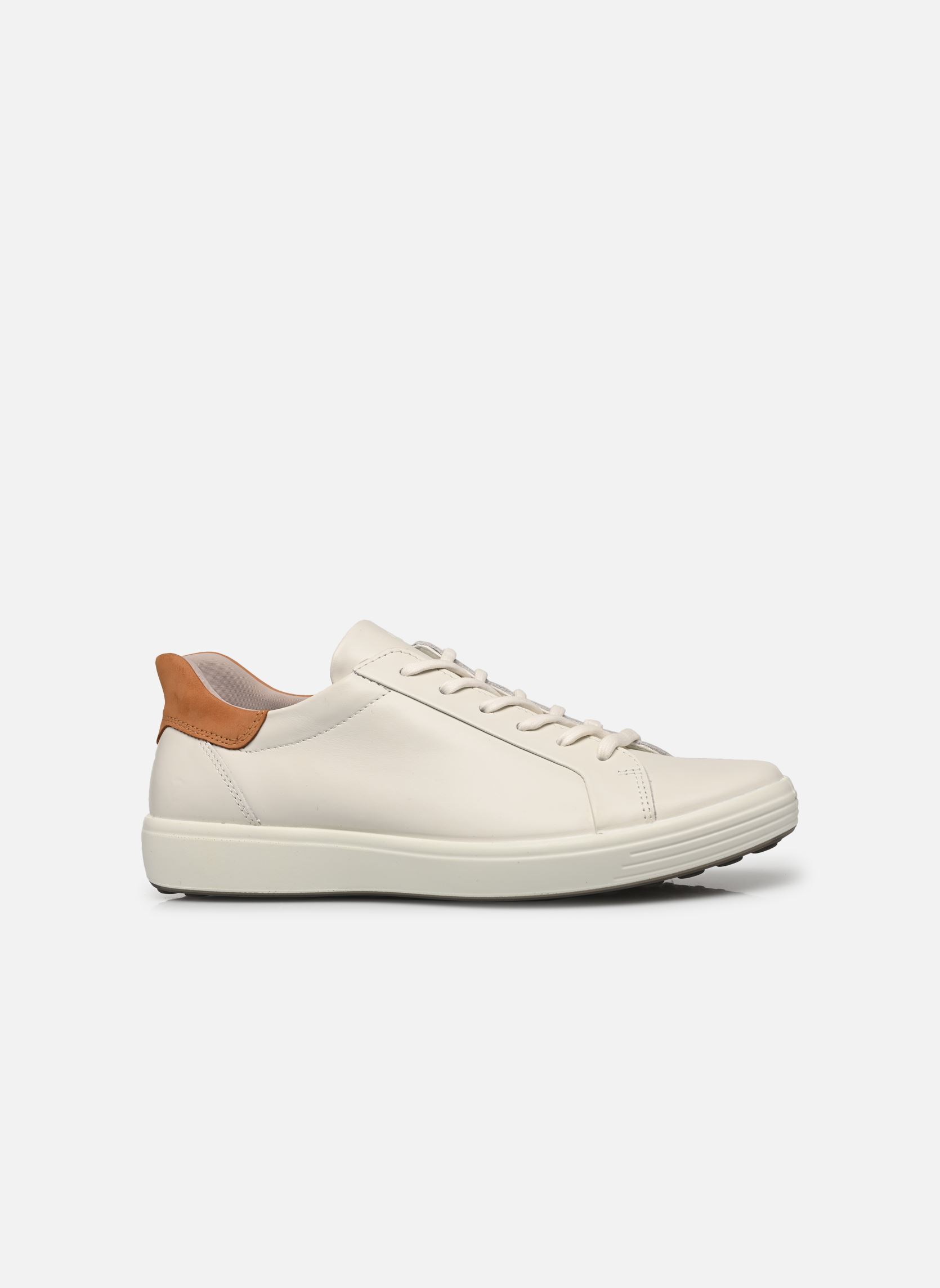 Lage sneakers Soft 7 New Style heren wit Ecco Lage sneakers Soft 7 New Style heren wit WHITE/LION
