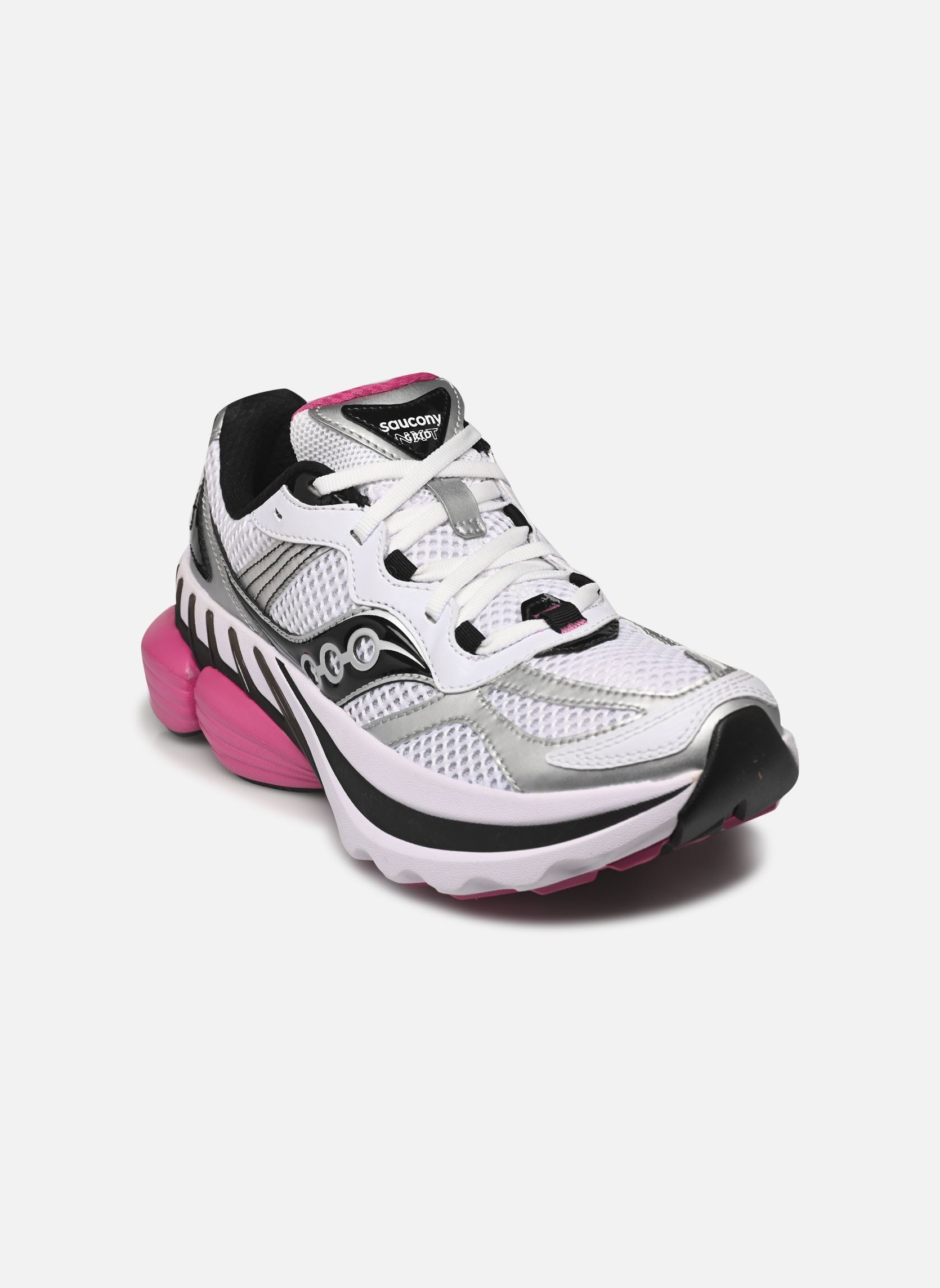 Sneaker GRID NXT W damen weiß Saucony Sneaker GRID NXT W damen weiß Silver/pink