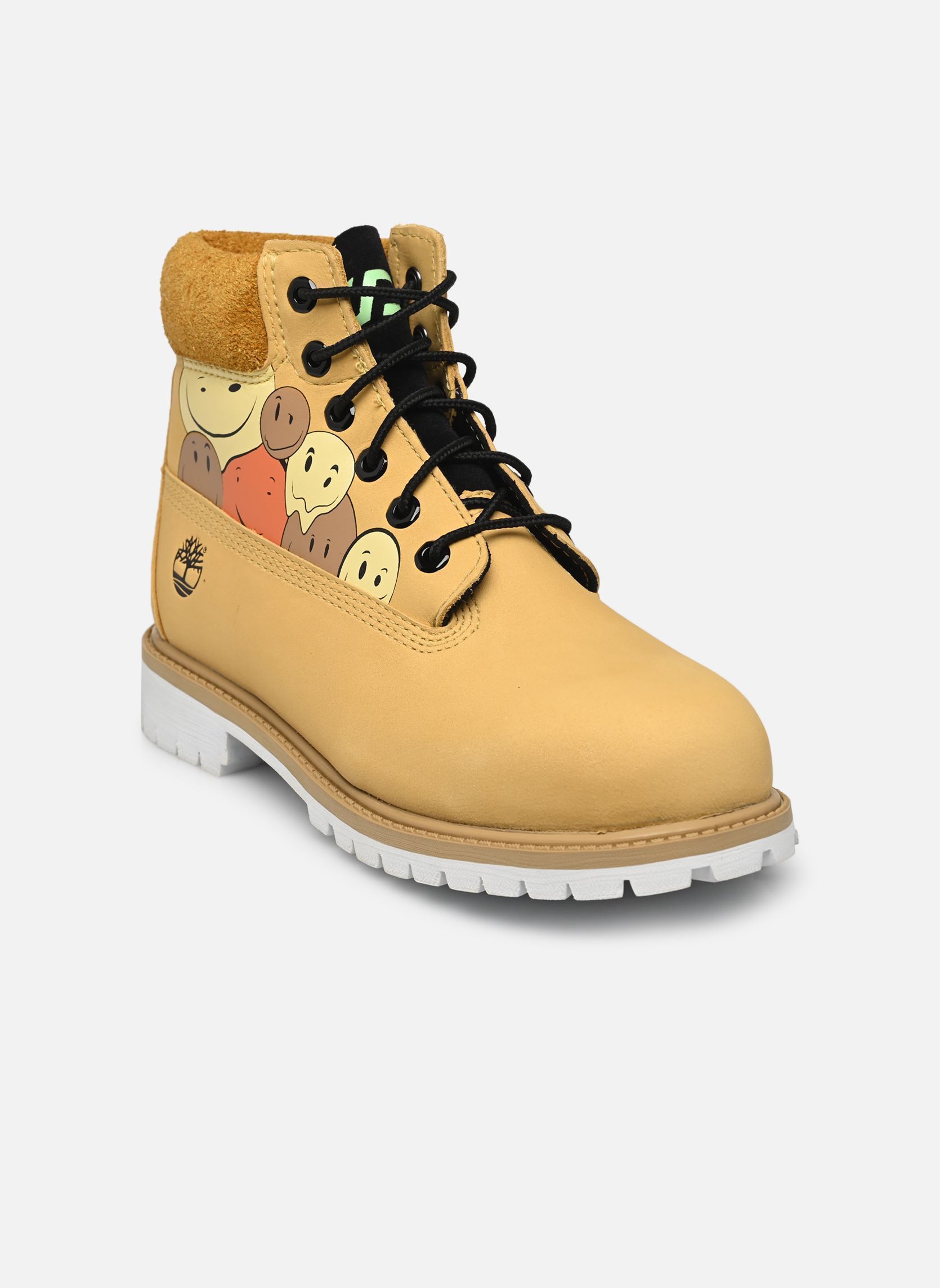 Bottines et boots Timberland PREM 6 IN LACE WATERPROOF BOOT MDYLW MY pour Enfant