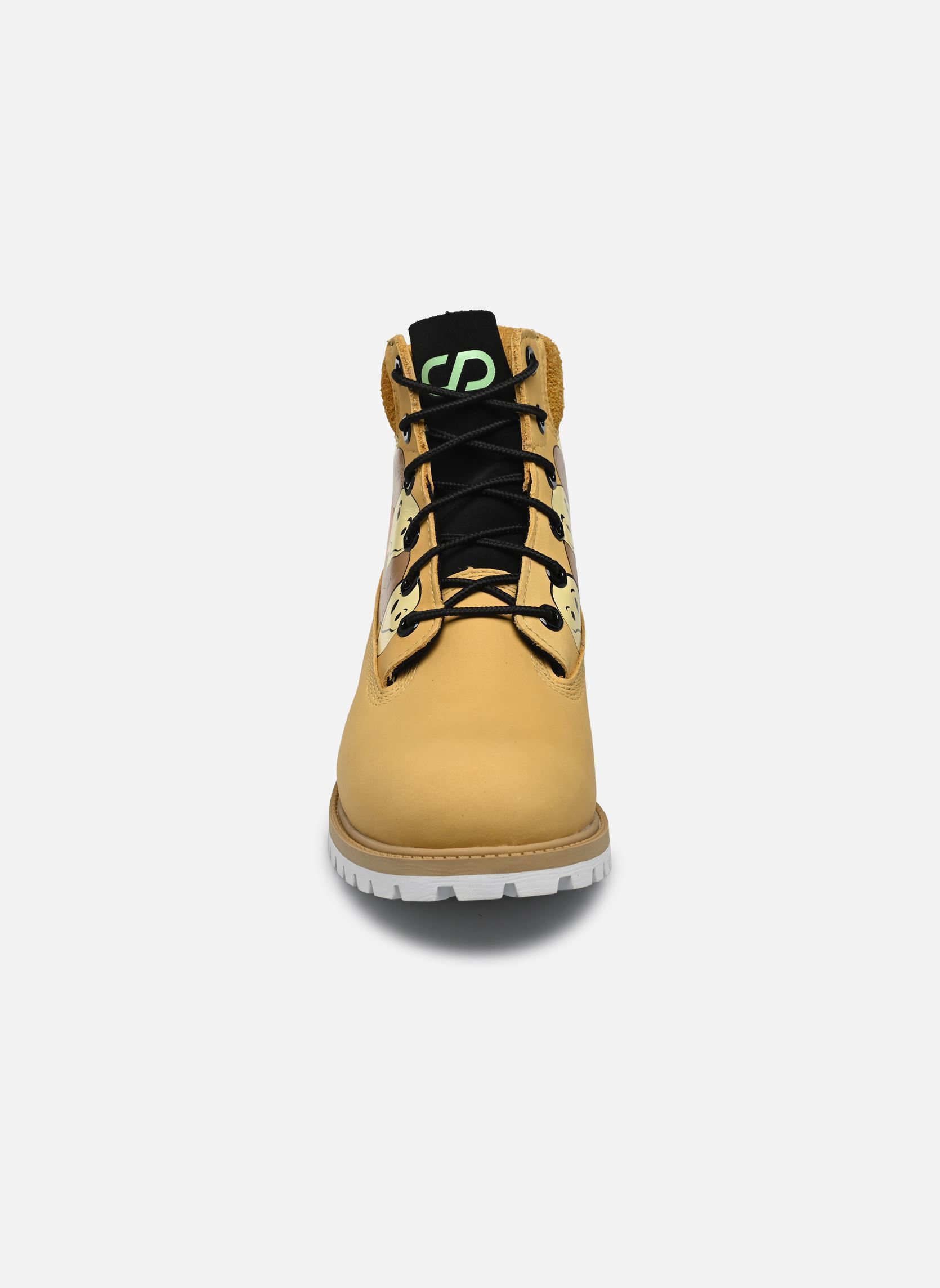 Stiefeletten / Ankle Boots PREM 6 IN LACE WATERPROOF BOOT MDYLW M1 braun Timberland Stiefeletten / Ankle Boots PREM 6 IN LACE WATERPROOF BOOT MDYLW M1 braun MEDIUM YELLOW W PRINT