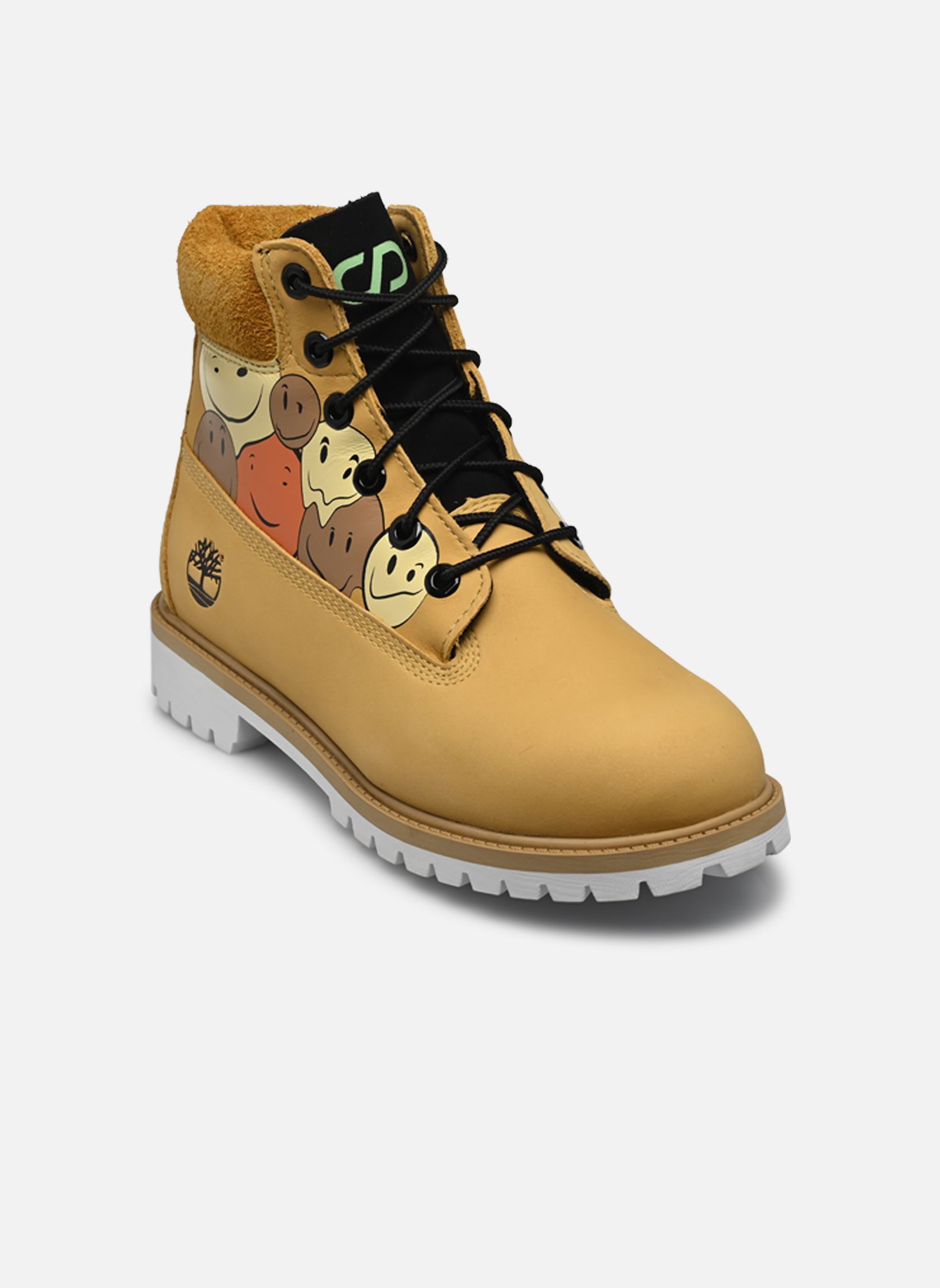 Bottines et boots Timberland PREM 6 IN LACE WATERPROOF BOOT MDYLW M1 pour Enfant