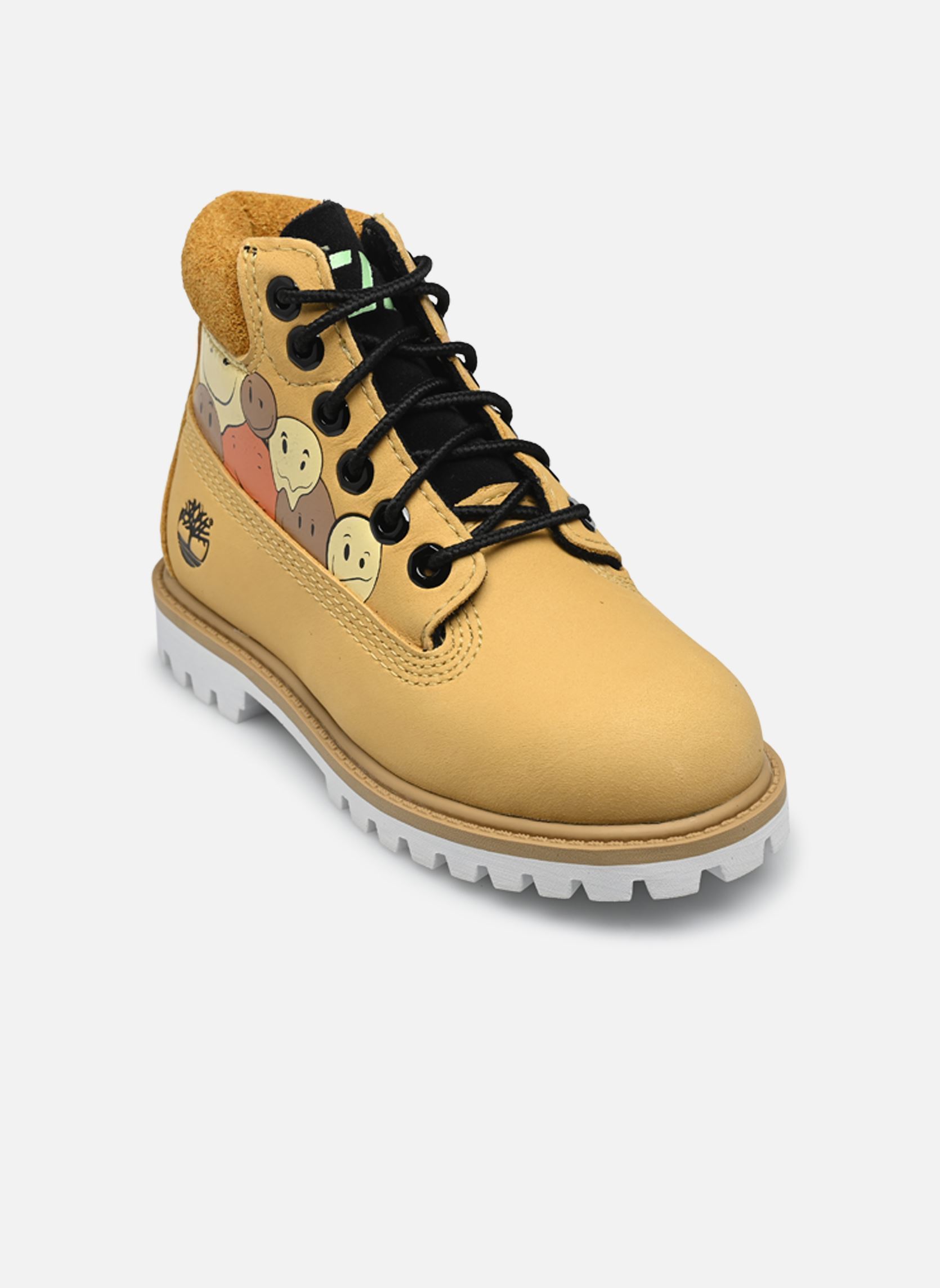 Bottines et boots Timberland PREM 6 IN LACE WATERPROOF BOOT MDYLW T pour Enfant