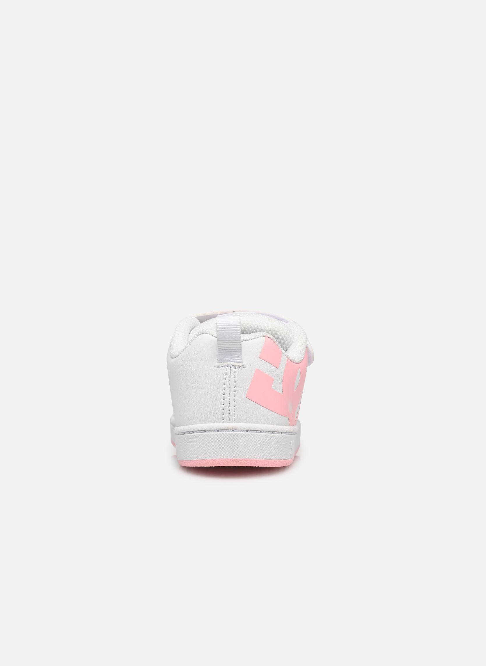Baskets COURT GRAFFIK ELASTIC TODDLER fille blanc DC Shoes Baskets COURT GRAFFIK ELASTIC TODDLER fille blanc White/pink