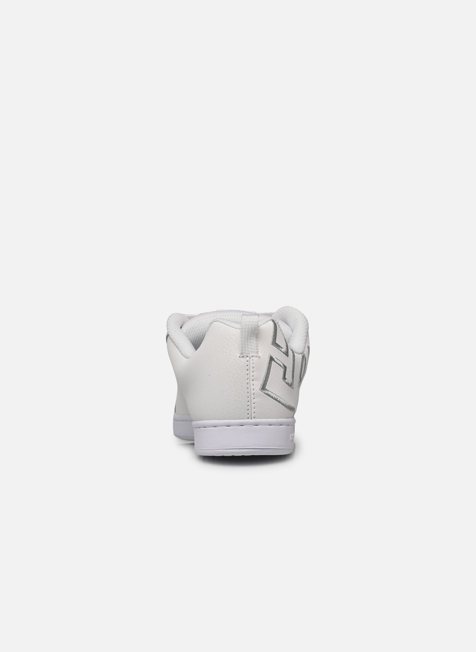 Baskets Court Graffik W femme blanc DC Shoes Baskets Court Graffik W femme blanc WHITE/M SILVER