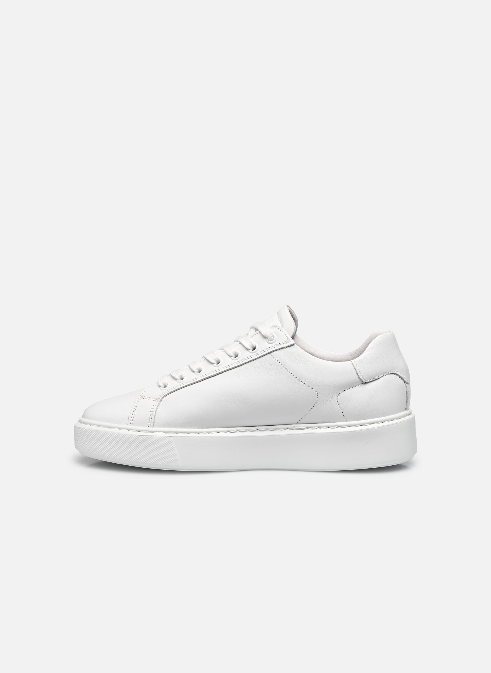 Niedrige Sneaker N Stanley damen weiß Blackstone Niedrige Sneaker N Stanley damen weiß White