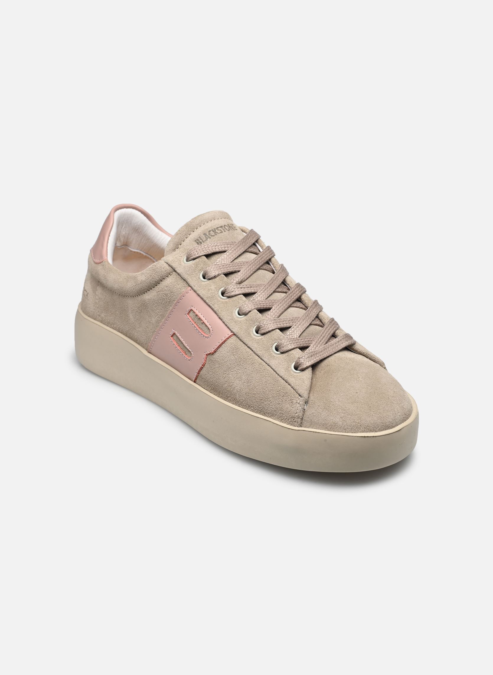 Niedrige Sneaker Raie skarn damen beige Blackstone Niedrige Sneaker Raie skarn damen beige Terre