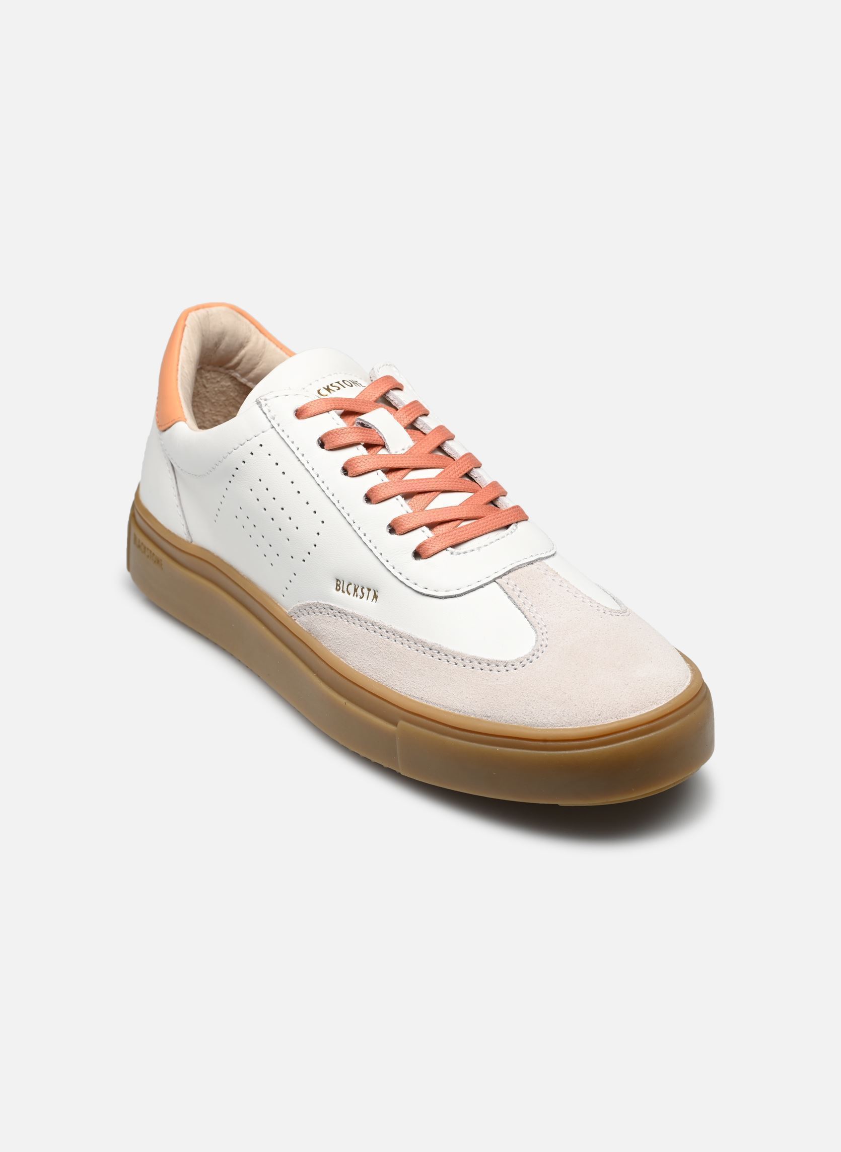 Baskets basses Ardoise Harper femme blanc Blackstone Baskets basses Ardoise Harper femme blanc White orange