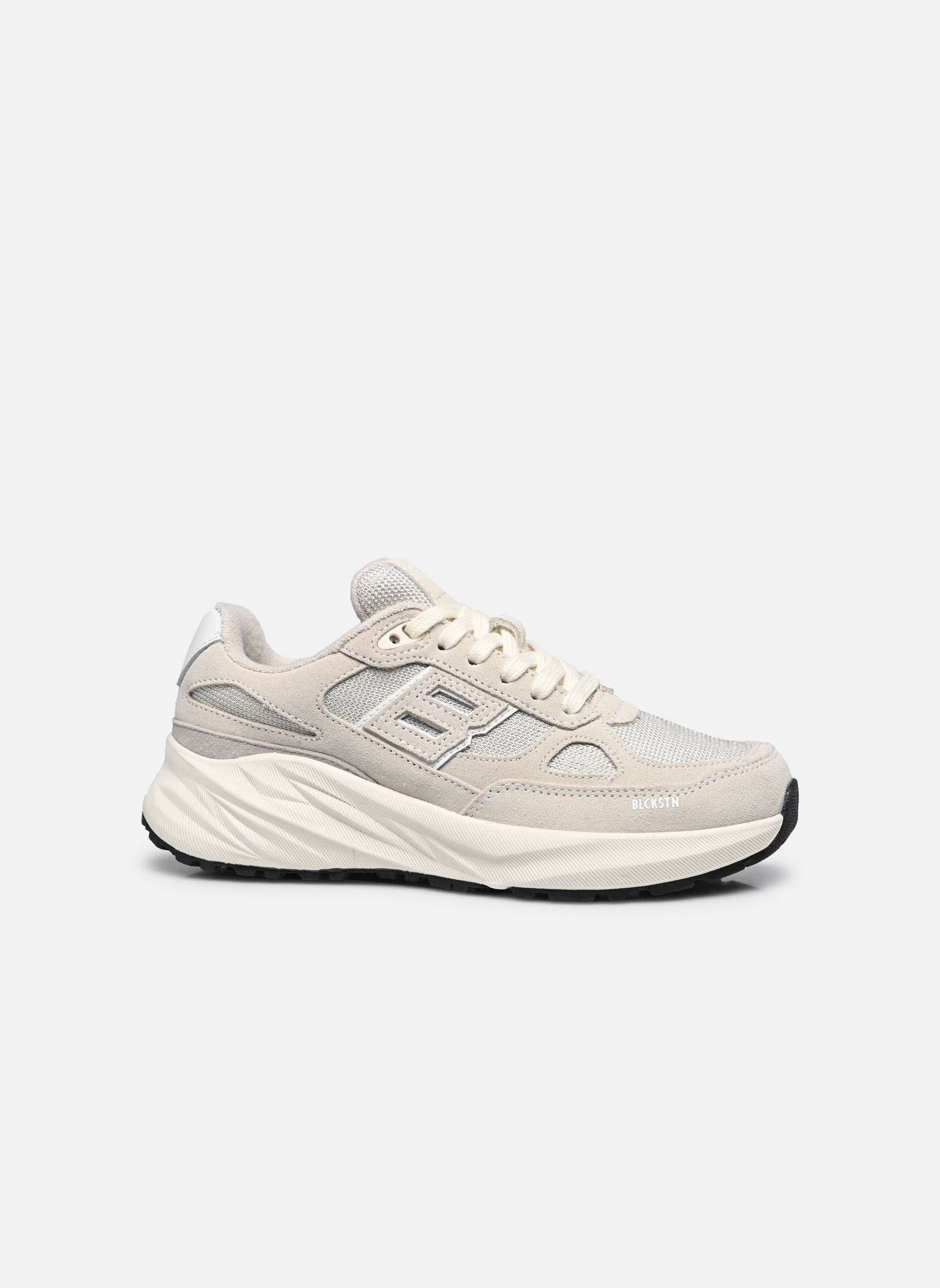 Leinen-Sneaker Mousse damen beige Blackstone Leinen-Sneaker Mousse damen beige Light Grey