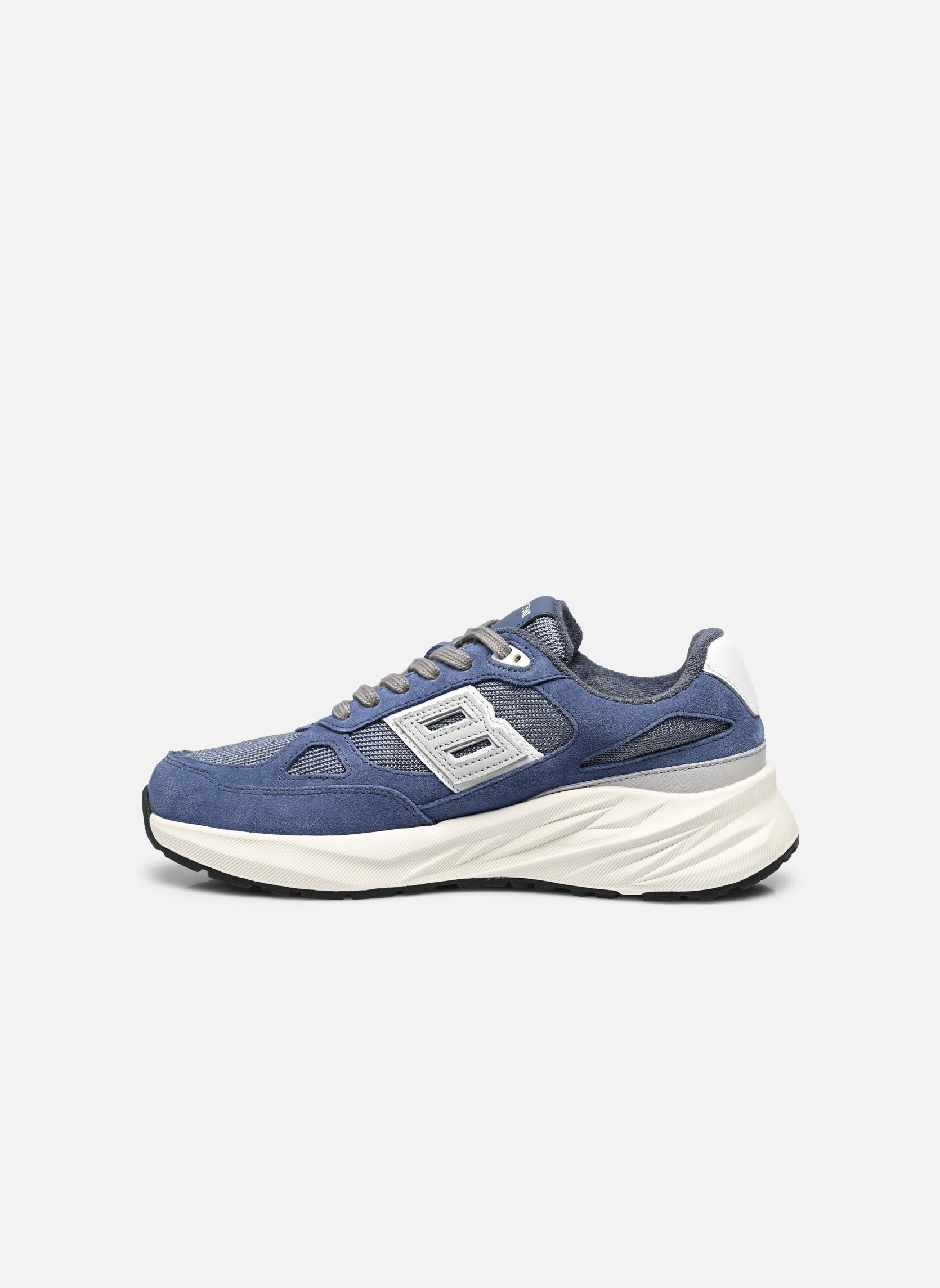 Leinen-Sneaker Mousse H herren blau Blackstone Leinen-Sneaker Mousse H herren blau Space blue