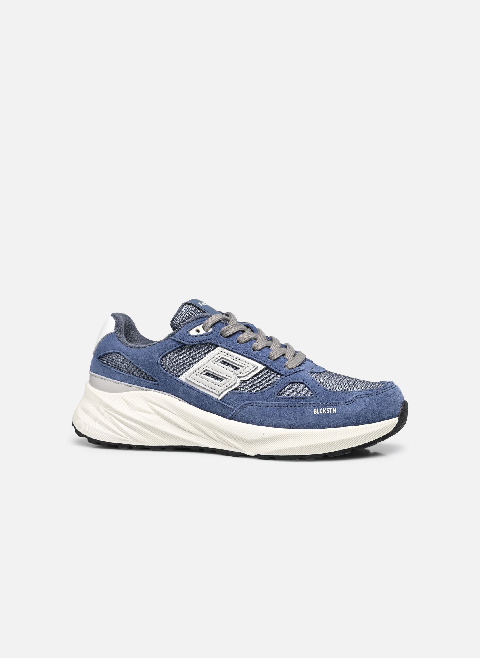 Leinen-Sneaker Mousse H herren blau Blackstone Leinen-Sneaker Mousse H herren blau Space blue