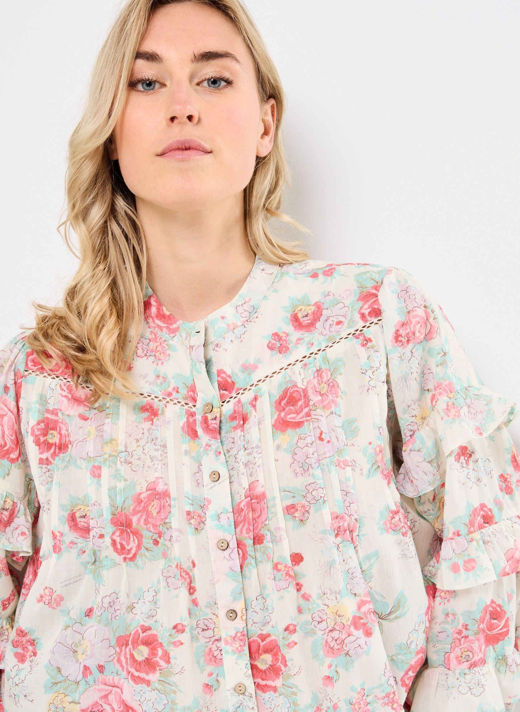 Blouses manches longues Lolita femme multicolore Maison Hotel Blouses manches longues Lolita femme multicolore CANDY ROSES