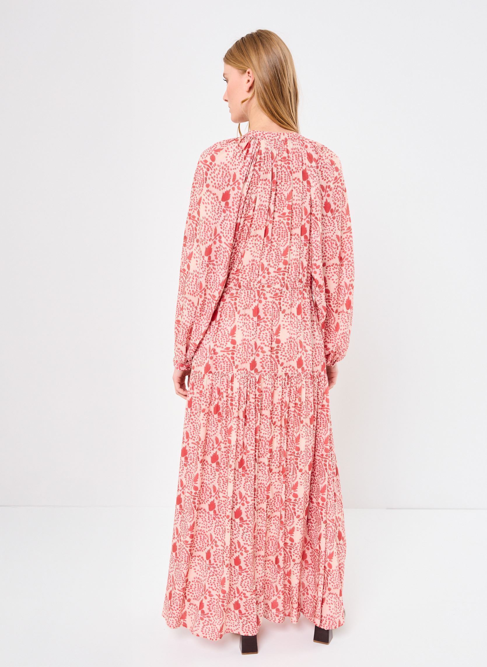 Robes longues Irene femme rouge Maison Hotel Robes longues Irene femme rouge Pink Martini