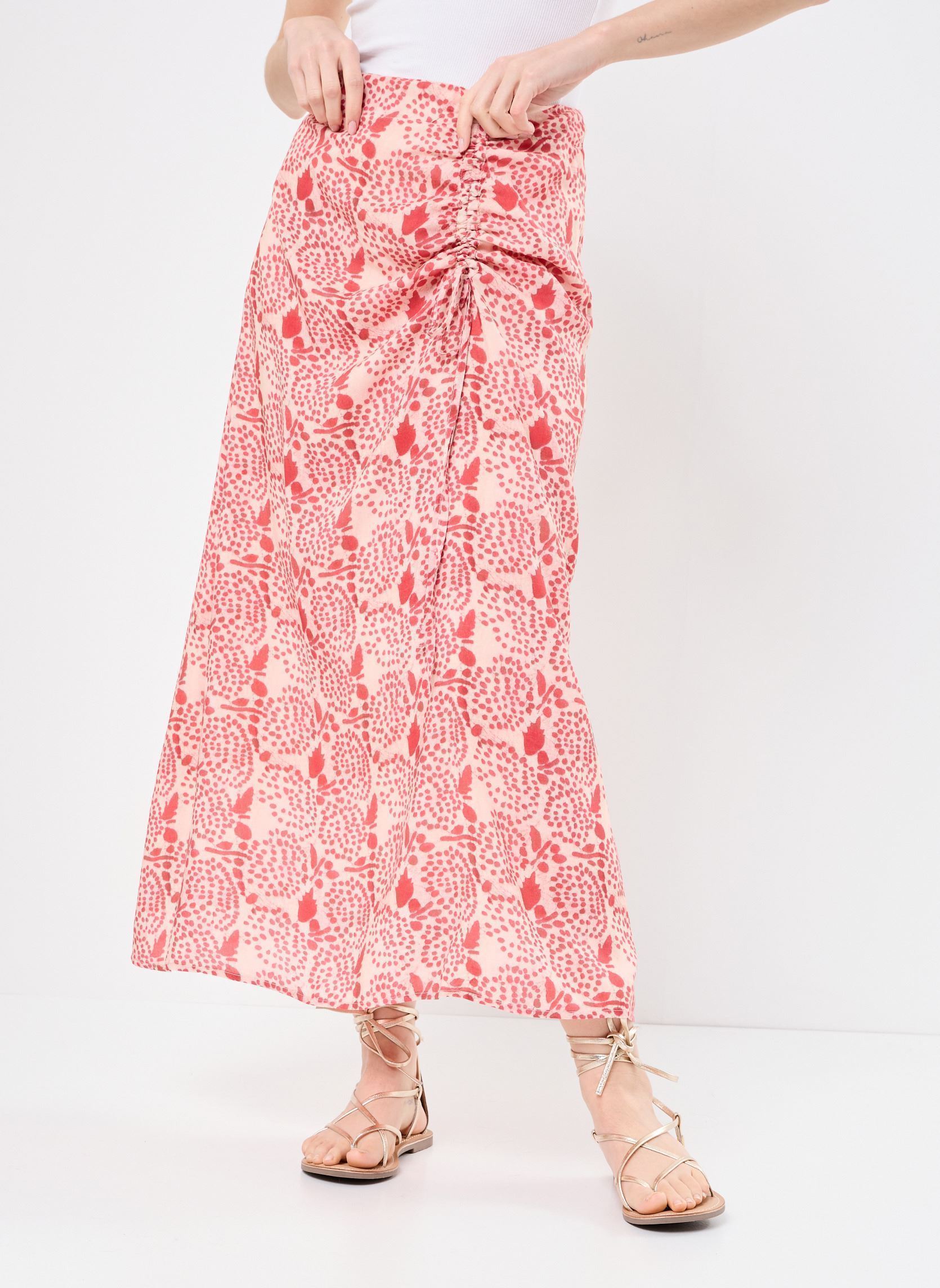 Jupes longues Pia femme rouge Maison Hotel Jupes longues Pia femme rouge PINK MARTINI