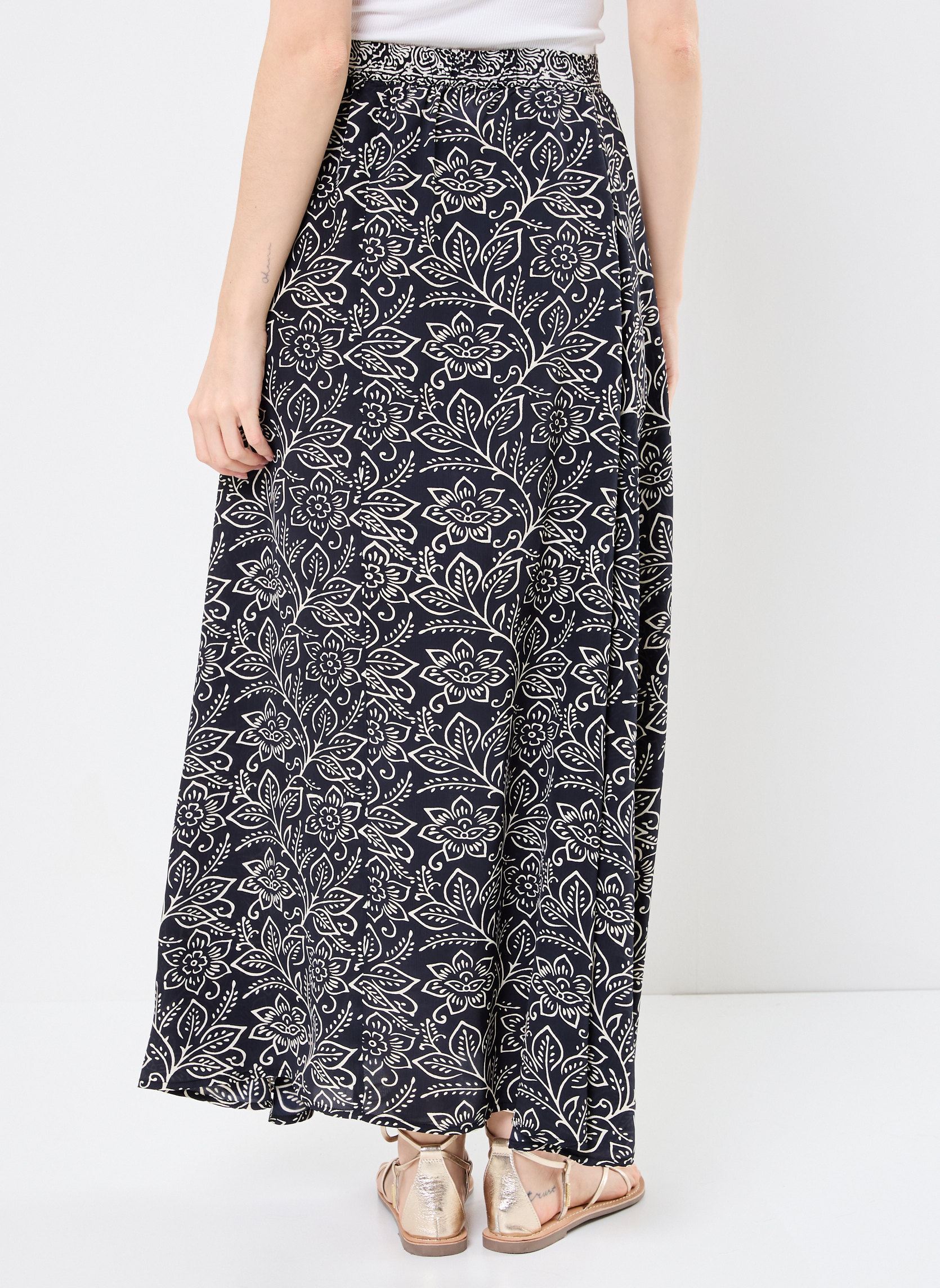 Jupes longues Eeva femme noir Maison Hotel Jupes longues Eeva femme noir BLACK SHEEP