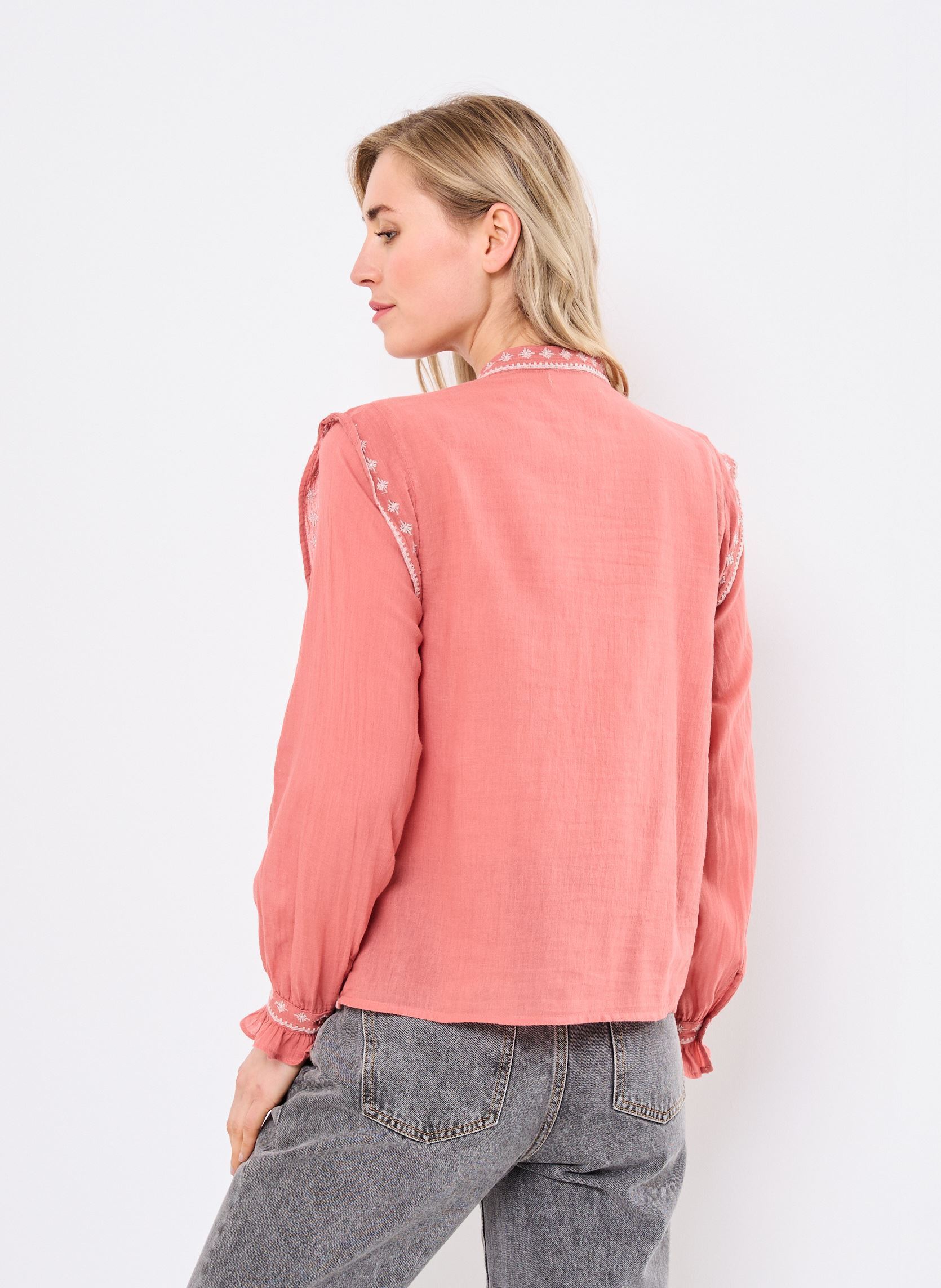 Blouses manches longues Philippa femme rouge Maison Hotel Blouses manches longues Philippa femme rouge FRAGOLA