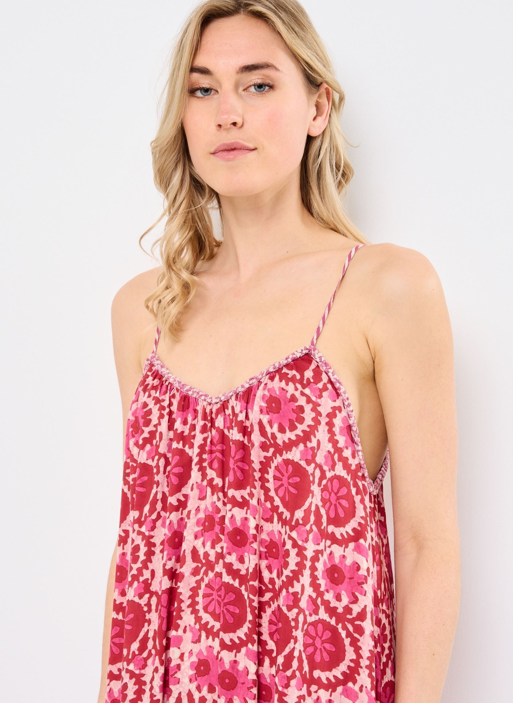Robes longues Valeria femme rose Maison Hotel Robes longues Valeria femme rose HOT PINK