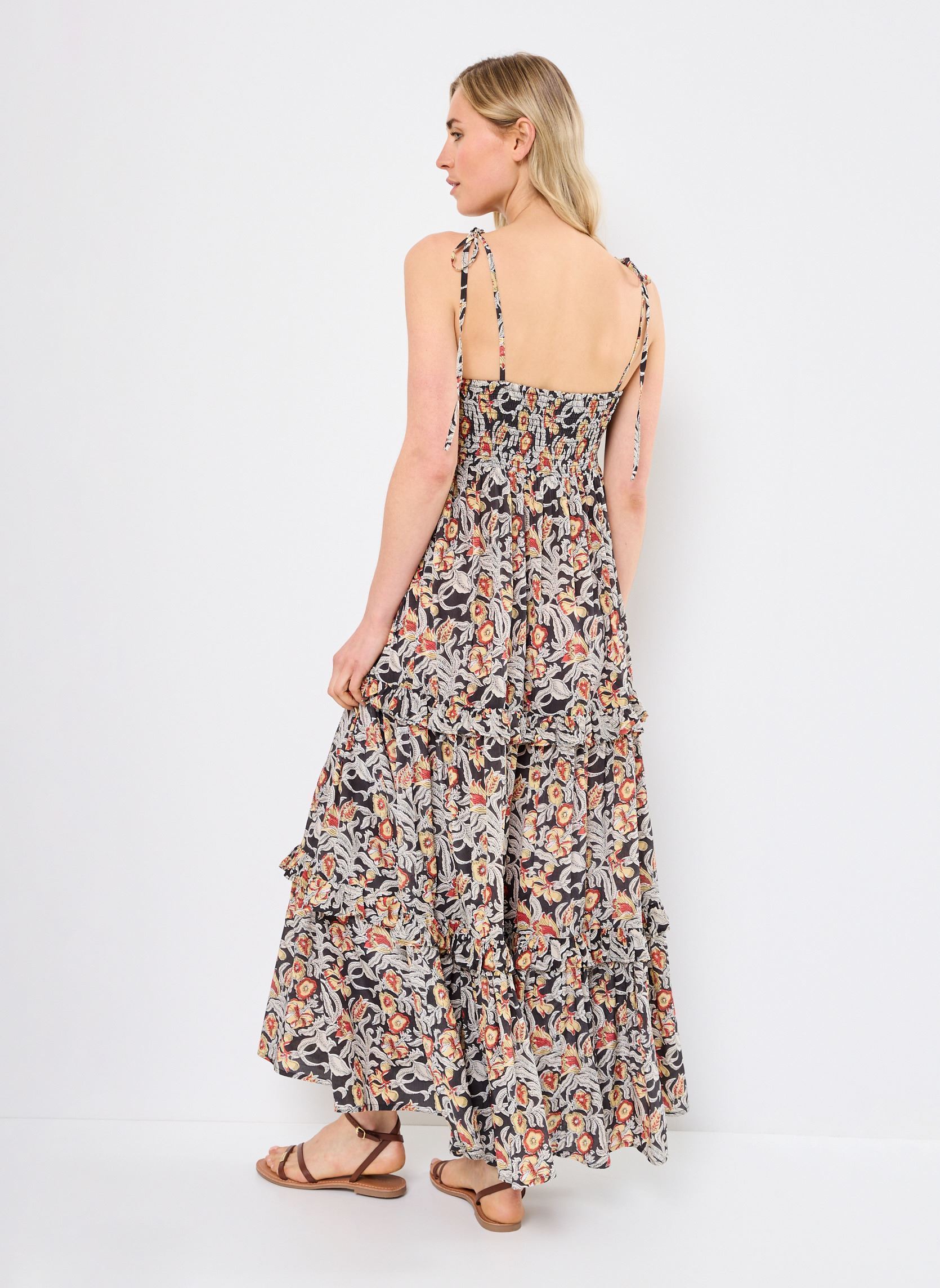 Lange Kleider Brigitte damen mehrfarbig Maison Hotel Lange Kleider Brigitte damen mehrfarbig Piña Colada