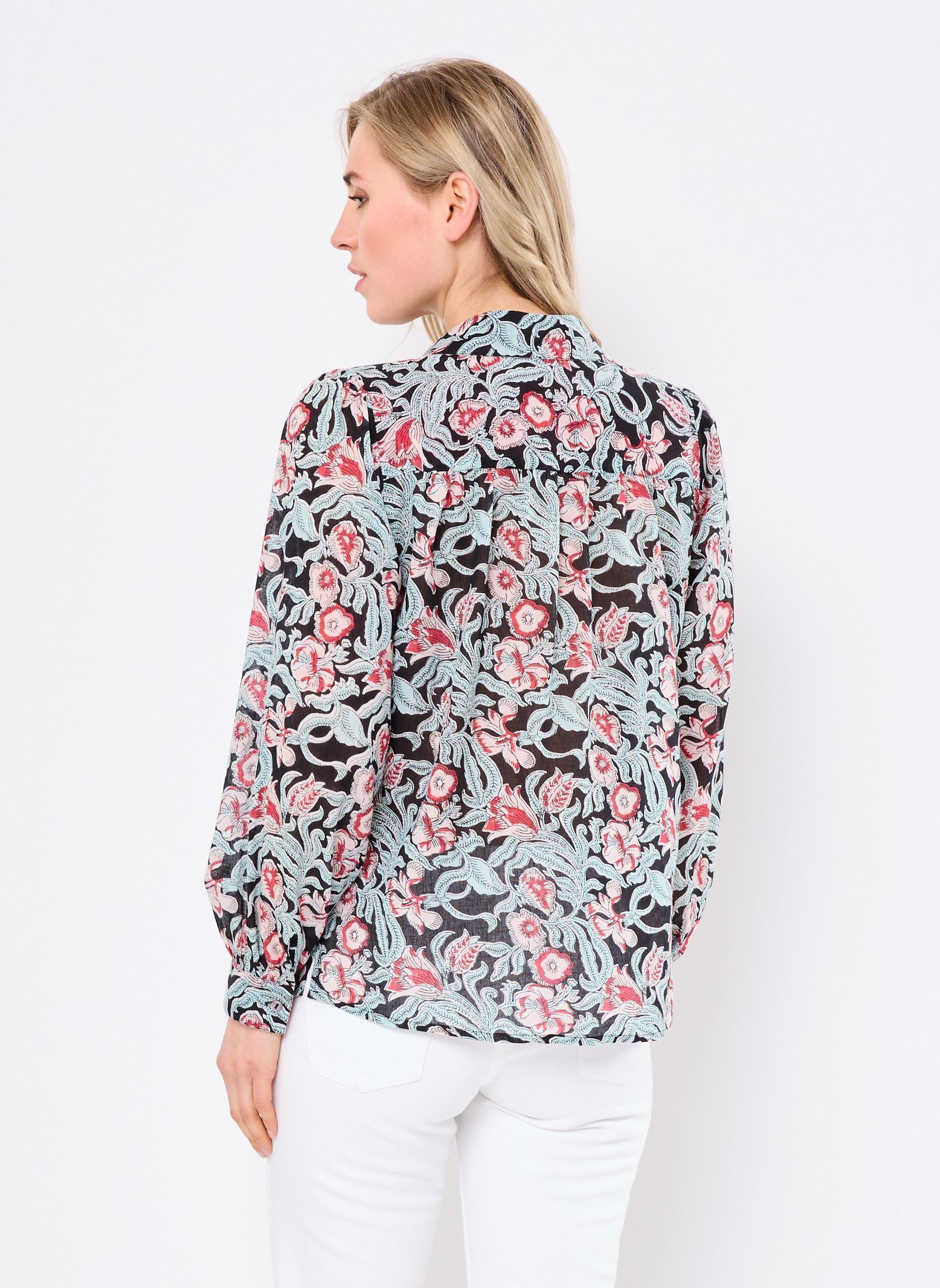 Blouses manches longues Cohen femme multicolore Maison Hotel Blouses manches longues Cohen femme multicolore Rosa Rosae