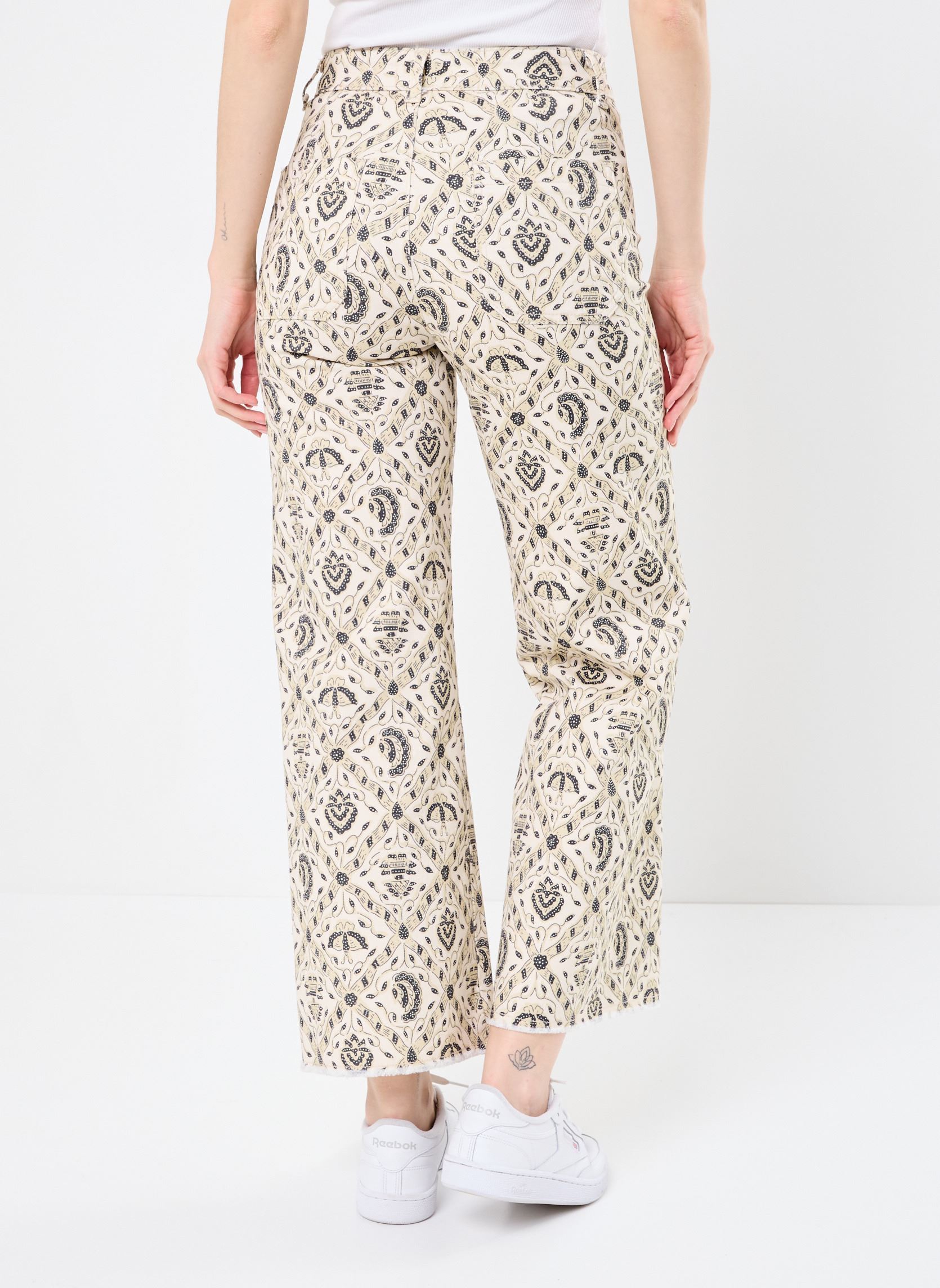 Pantaloni larghi Lula donna multicolore Maison Hotel Pantaloni larghi Lula donna multicolore Vanilla