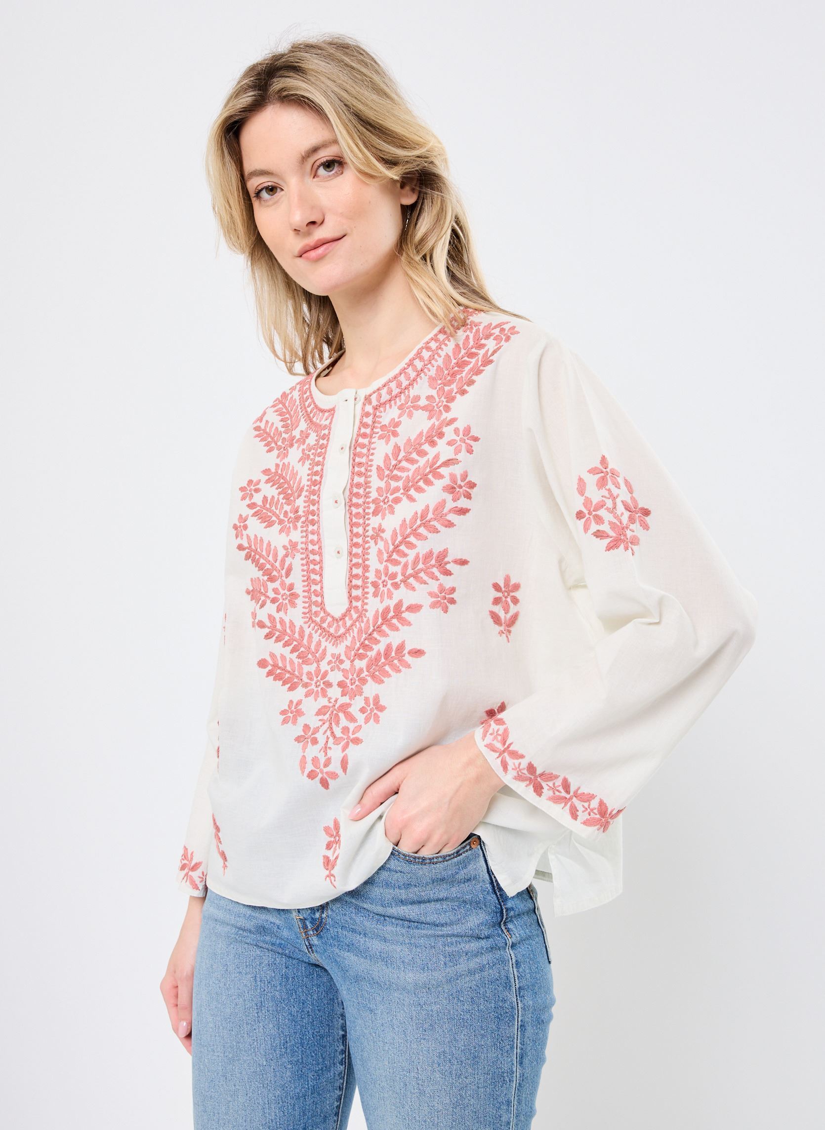 Blouses Shyla femme blanc Maison Hotel Blouses Shyla femme blanc AZZURO