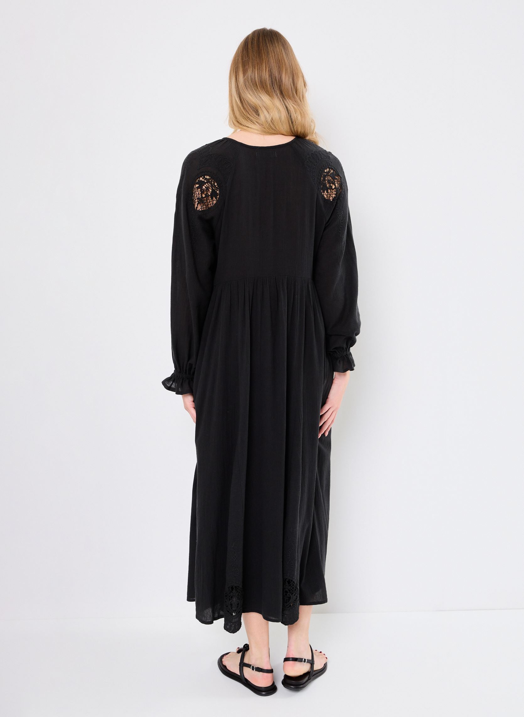 Lange Kleider Vanisha damen schwarz Maison Hotel Lange Kleider Vanisha damen schwarz Notte