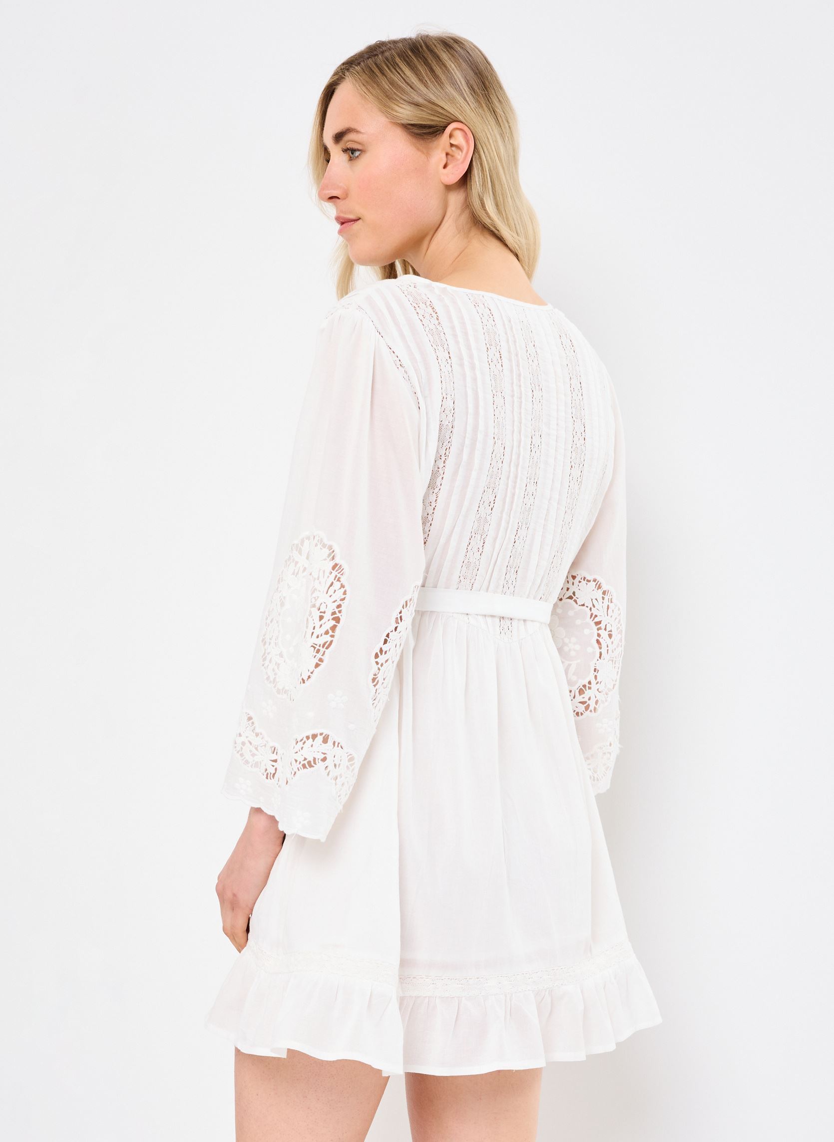 Blazer Clementine dames wit Maison Hotel Blazer Clementine dames wit White Lilies