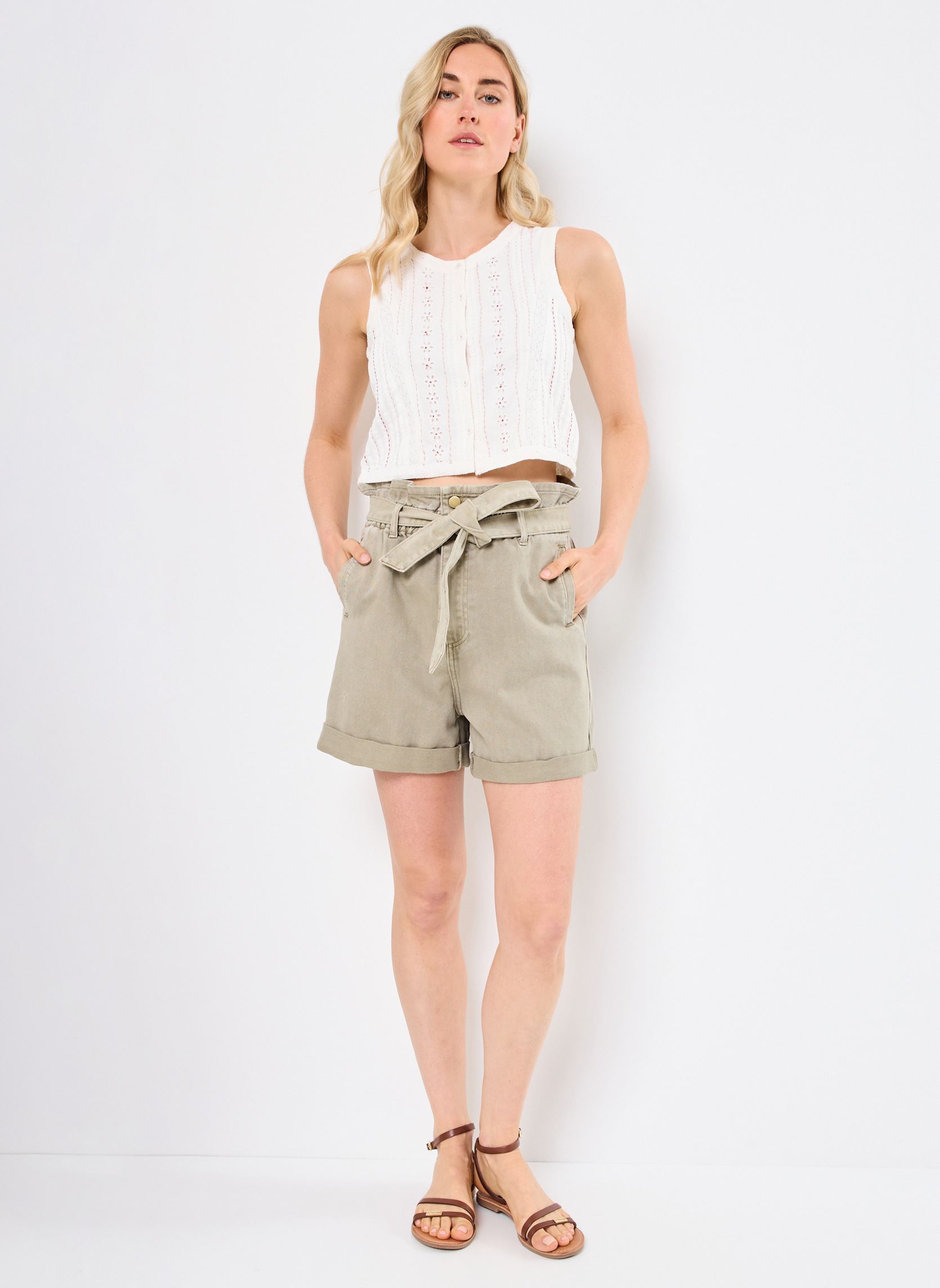 Tops Francesca dames wit Maison Hotel Tops Francesca dames wit Panna