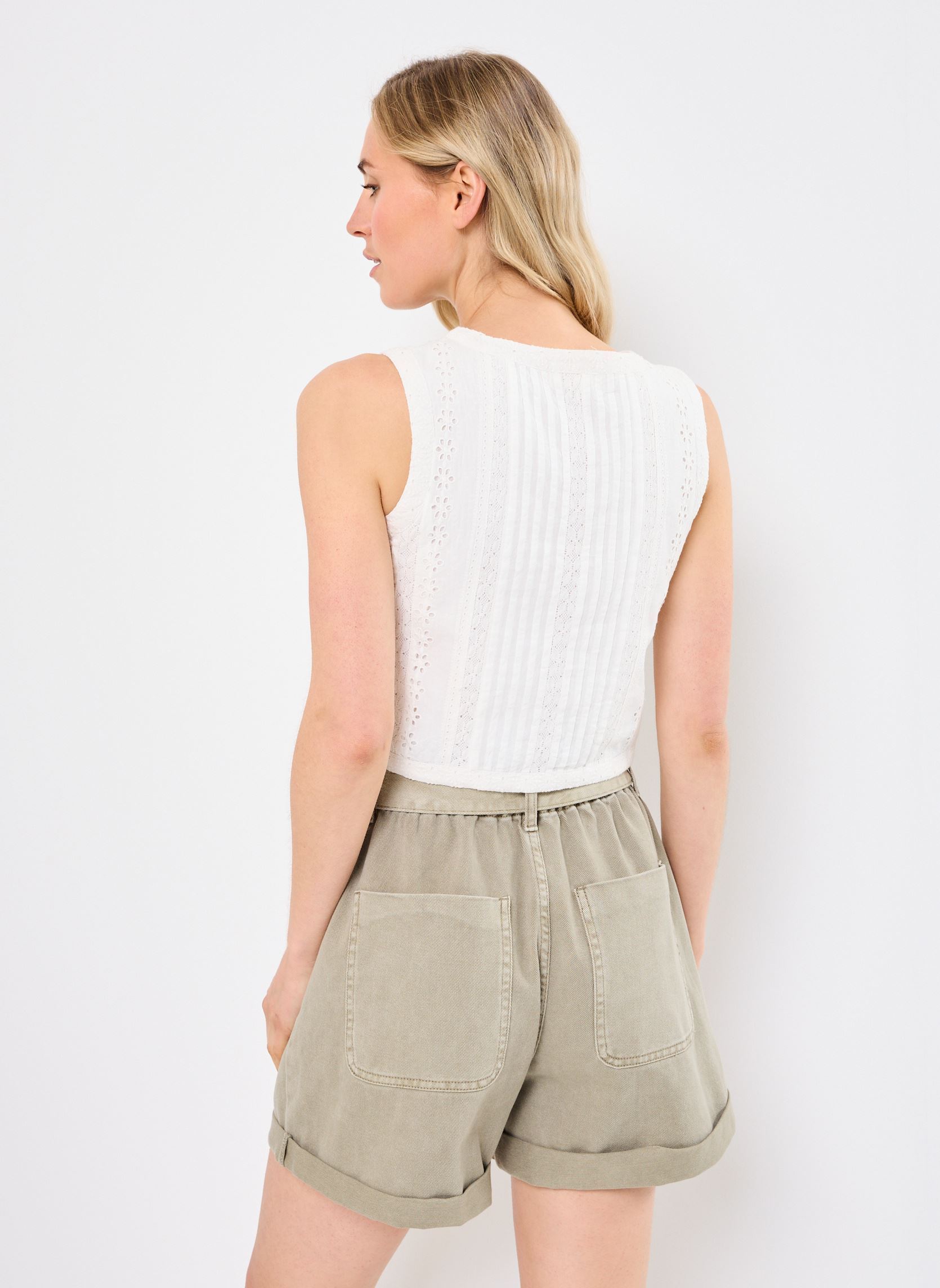 Tops Francesca dames wit Maison Hotel Tops Francesca dames wit Panna