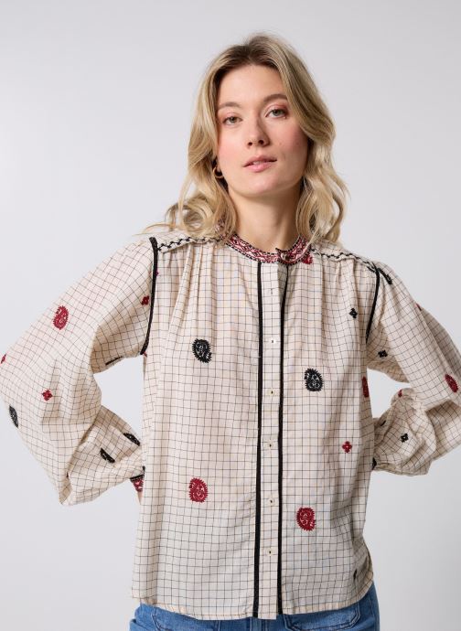 Maison Hotel Blouses met lange mouwen Colette dames wit