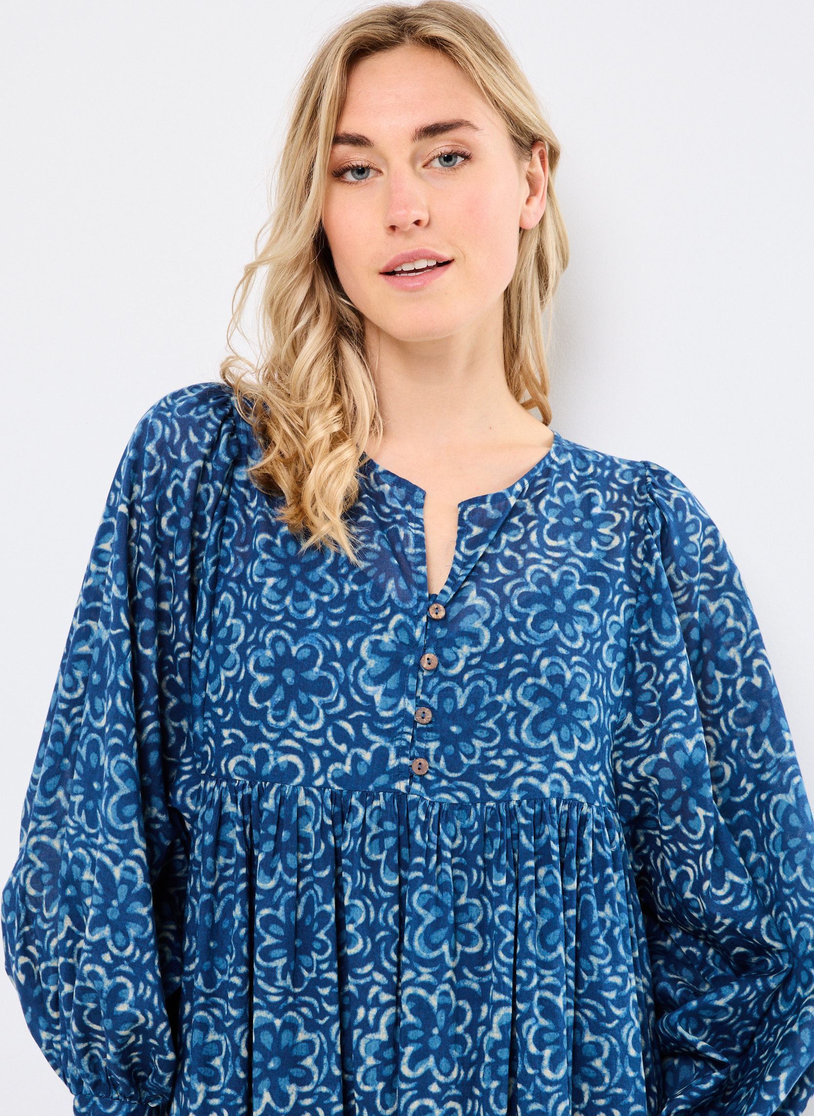 Lange Kleider Eileen damen blau Maison Hotel Lange Kleider Eileen damen blau Indigo Soul