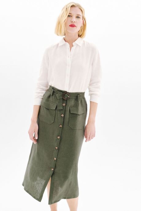 Caroll Jupes courtes KK031-AGNES femme vert