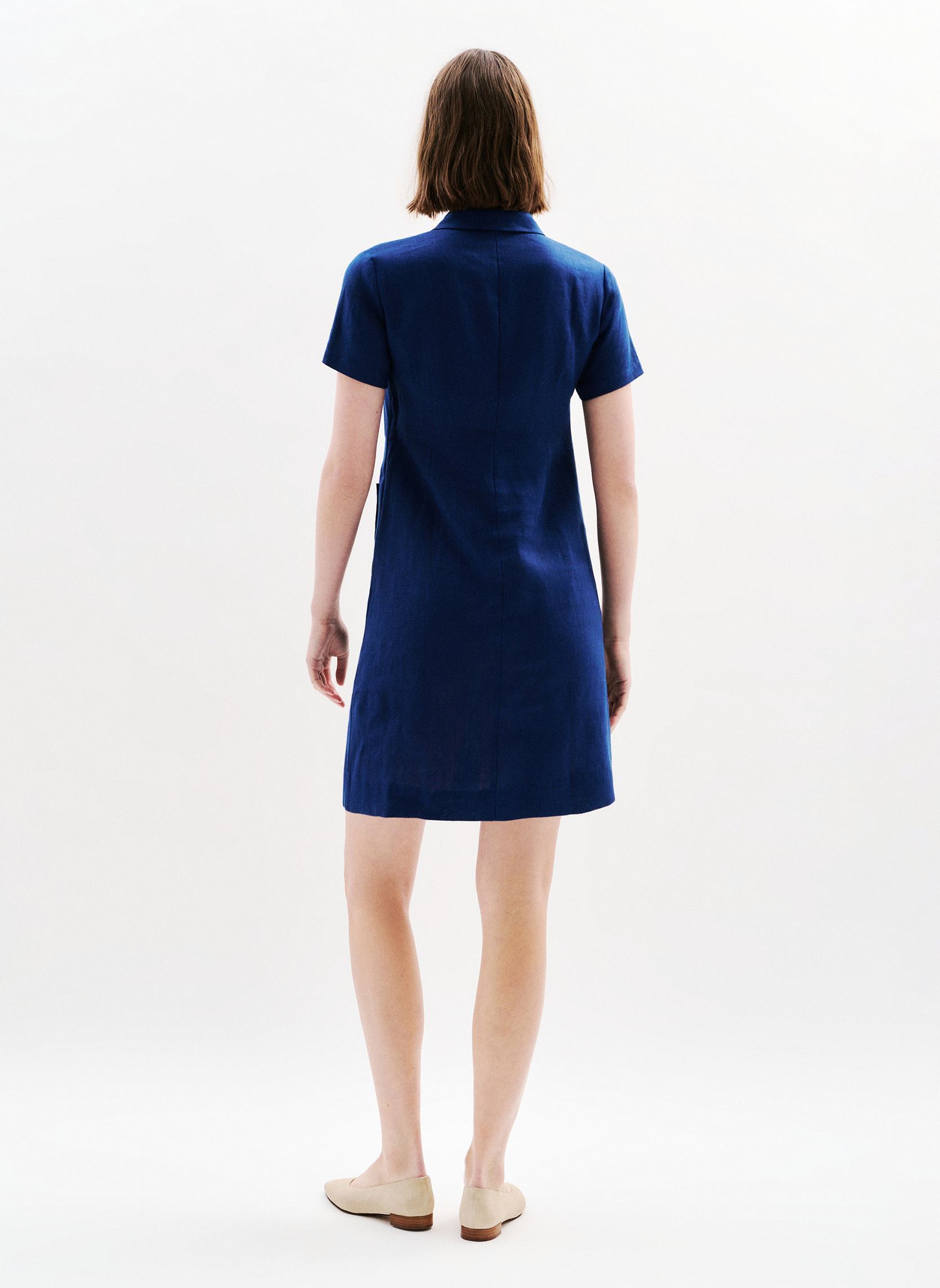 Jurken RK000-LAUREB dames blauw Caroll Jurken RK000-LAUREB dames blauw COLORADO