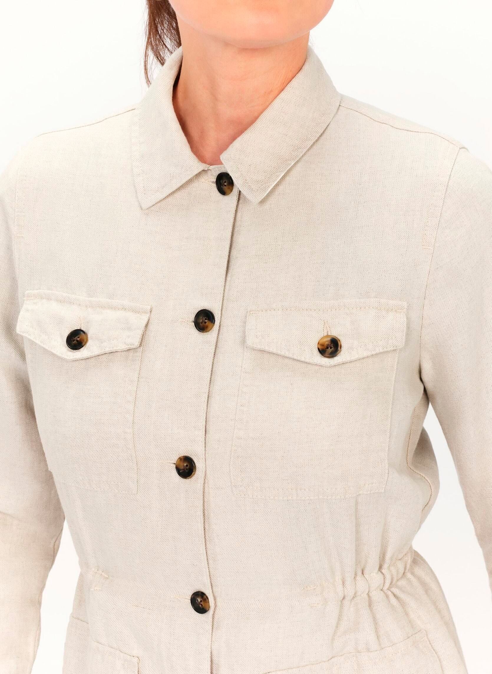 Jeansjacken VK004-GRACEB damen beige Caroll Jeansjacken VK004-GRACEB damen beige BEIGE