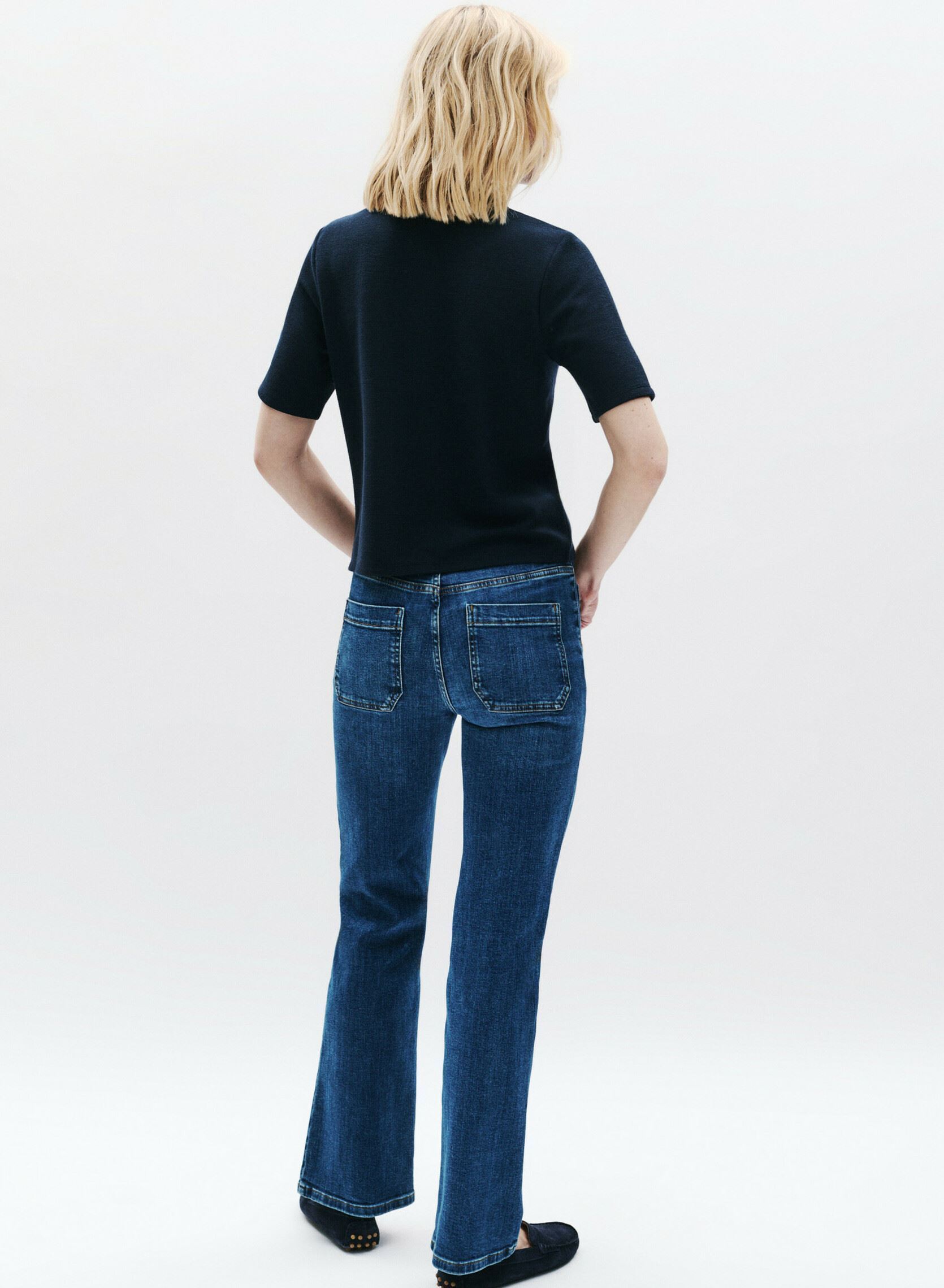 Tee-shirts manches courtes 251T-TOBIAS femme noir Caroll Tee-shirts manches courtes 251T-TOBIAS femme noir BLACK IRIS