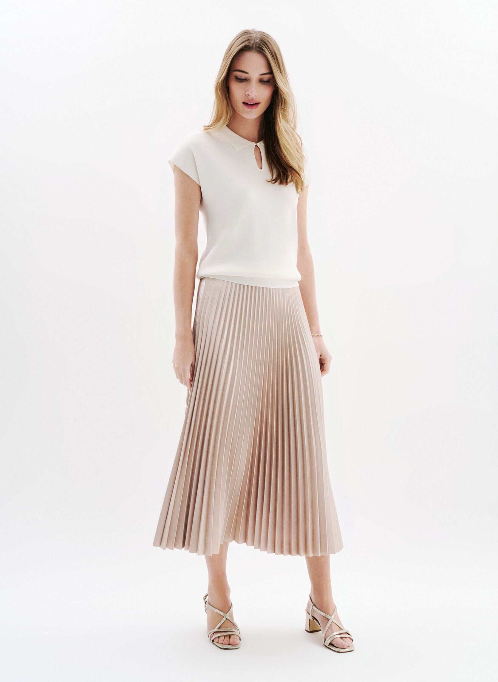 Polos manches courtes 251K-MRUBEN femme blanc Caroll Polos manches courtes 251K-MRUBEN femme blanc CLOUD DANCER