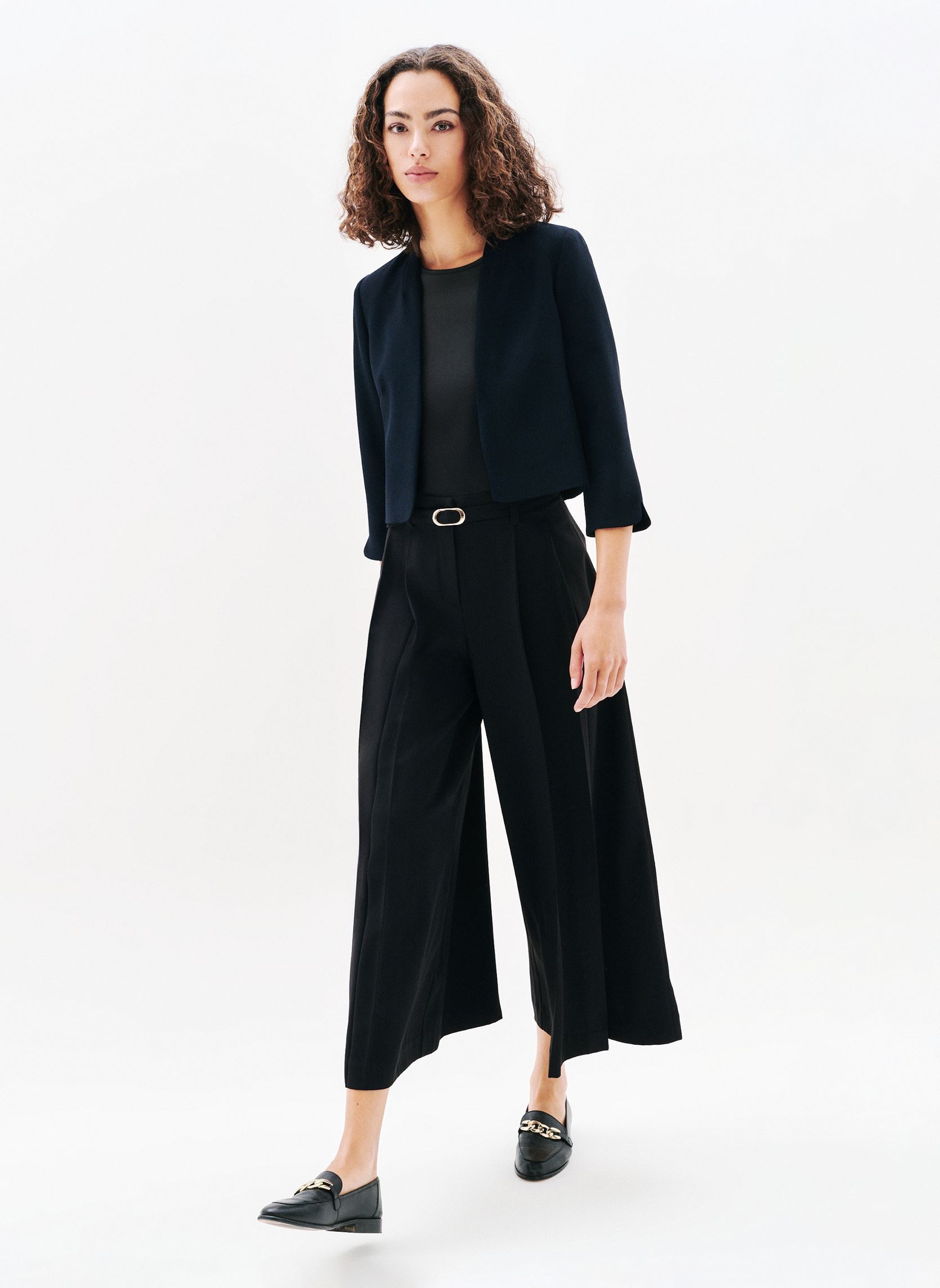 Straight Leg Hosen 251P-PINCEAU damen schwarz Caroll Straight Leg Hosen 251P-PINCEAU damen schwarz BLACK BEAUTY