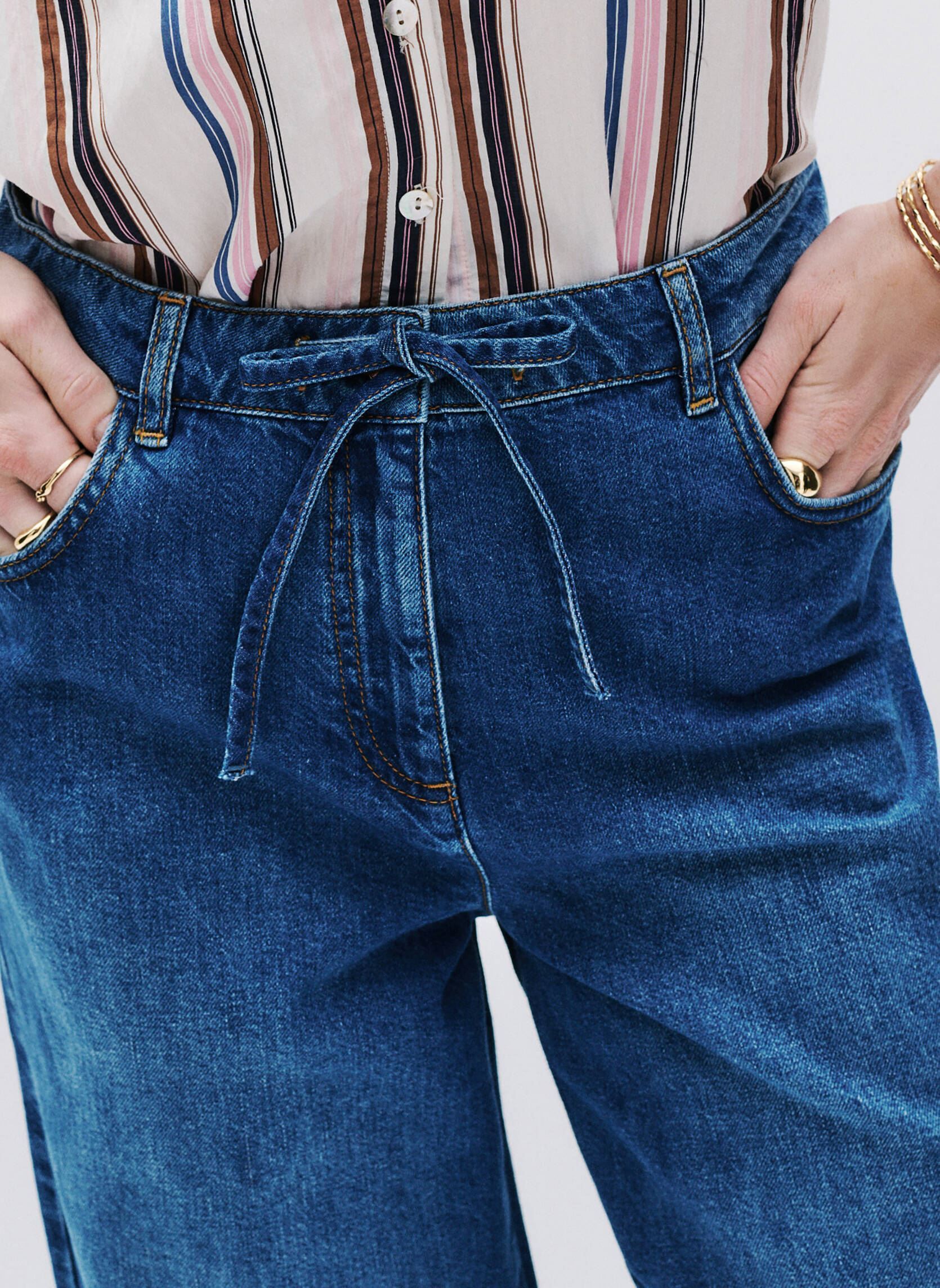 Wijde jeans / Flared Jeans 251P-PASTOR dames blauw Caroll Wijde jeans / Flared Jeans 251P-PASTOR dames blauw DENIM CLAIR