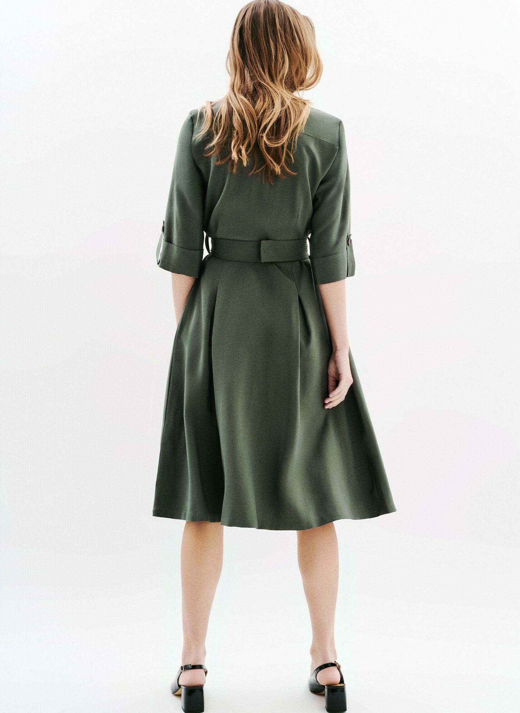 Robes 251R-RSARAH femme vert Caroll Robes 251R-RSARAH femme vert BEETLE