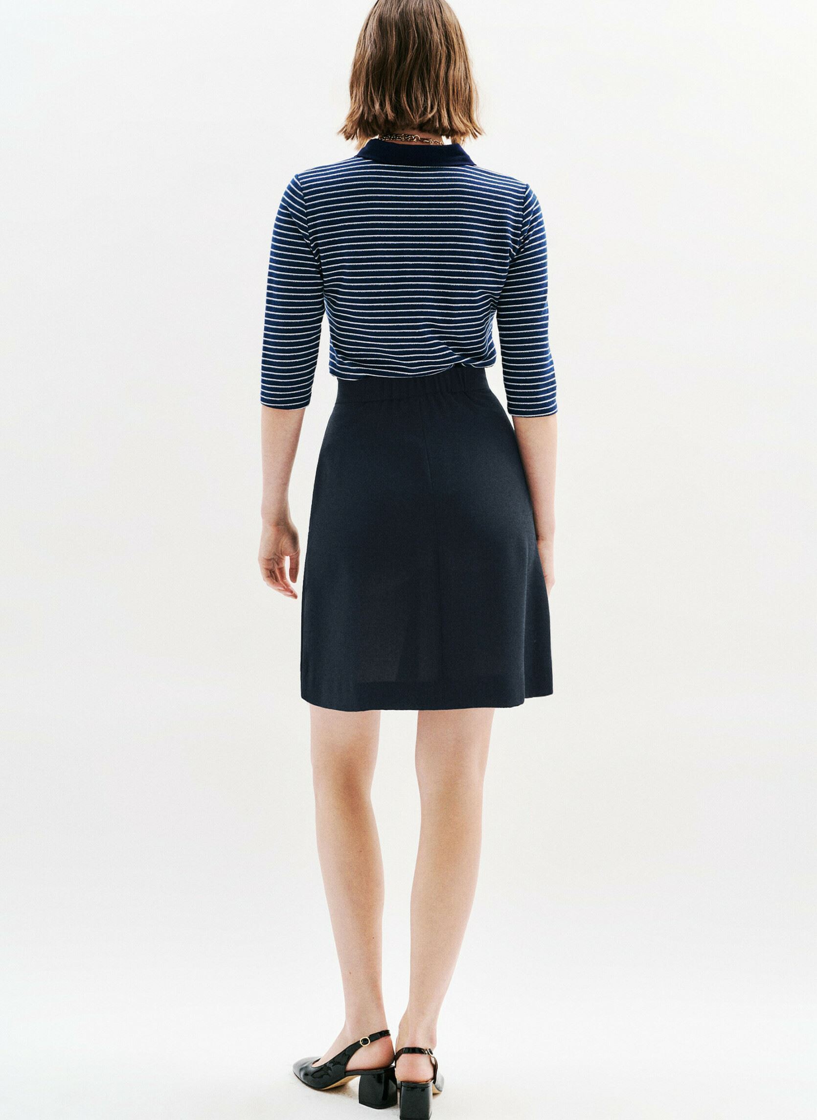 Gonne corte 251J-JVANESSA donna blu Caroll Gonne corte 251J-JVANESSA donna blu SKY CAPTAIN