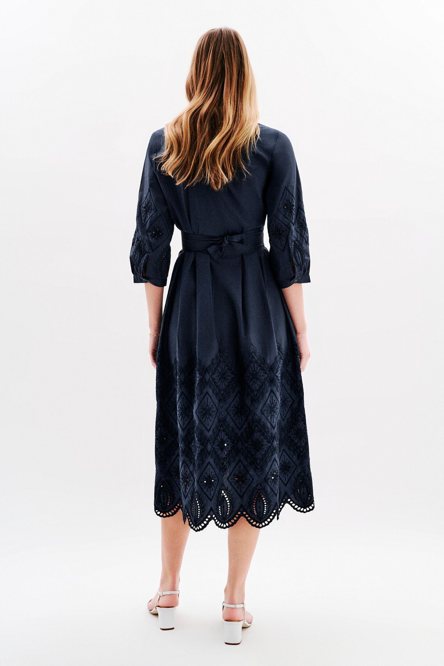 Robes longues 251R-ROMY femme noir Caroll Robes longues 251R-ROMY femme noir BLACK IRIS