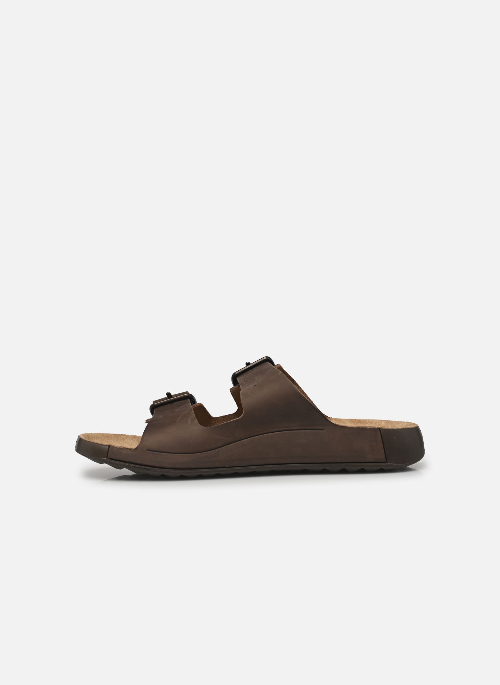 Mules Cozmo Casual Buckle M hombre marrón Ecco Mules Cozmo Casual Buckle M hombre marrón NUTMEG BROWN