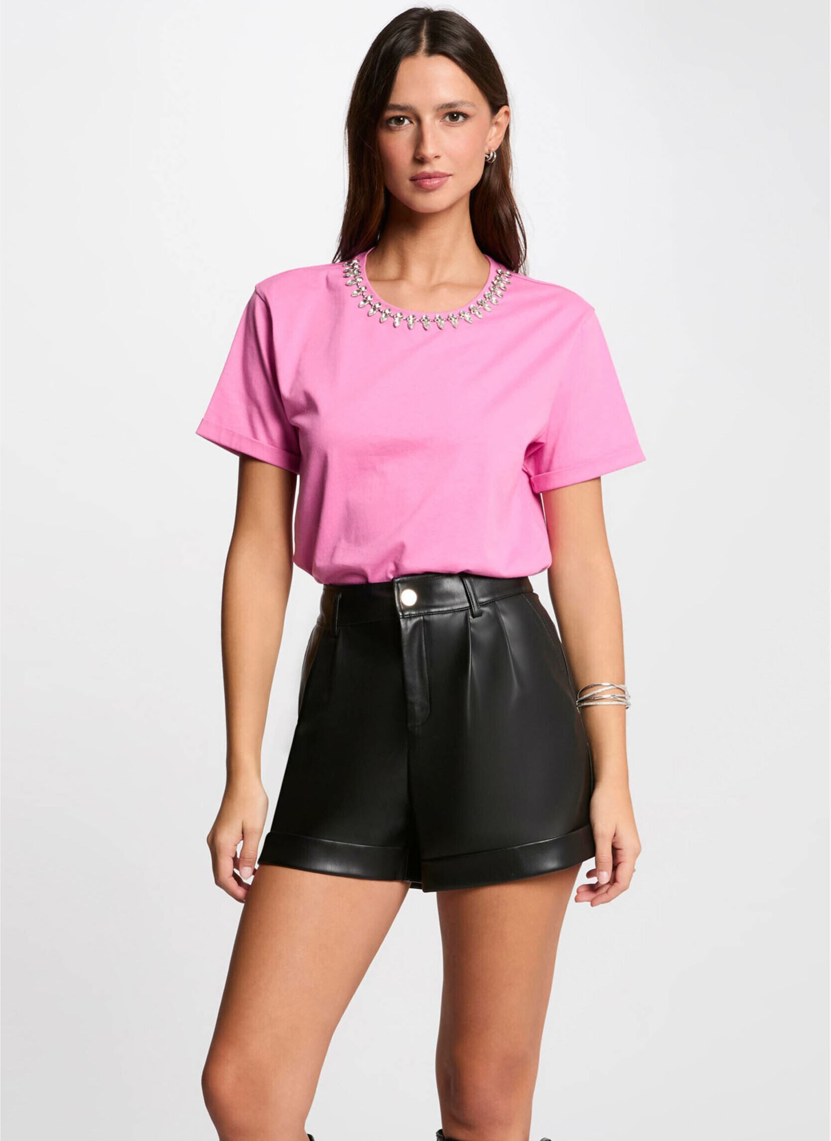 T shirt Morgan 180241VTPE25 EU - vue 2