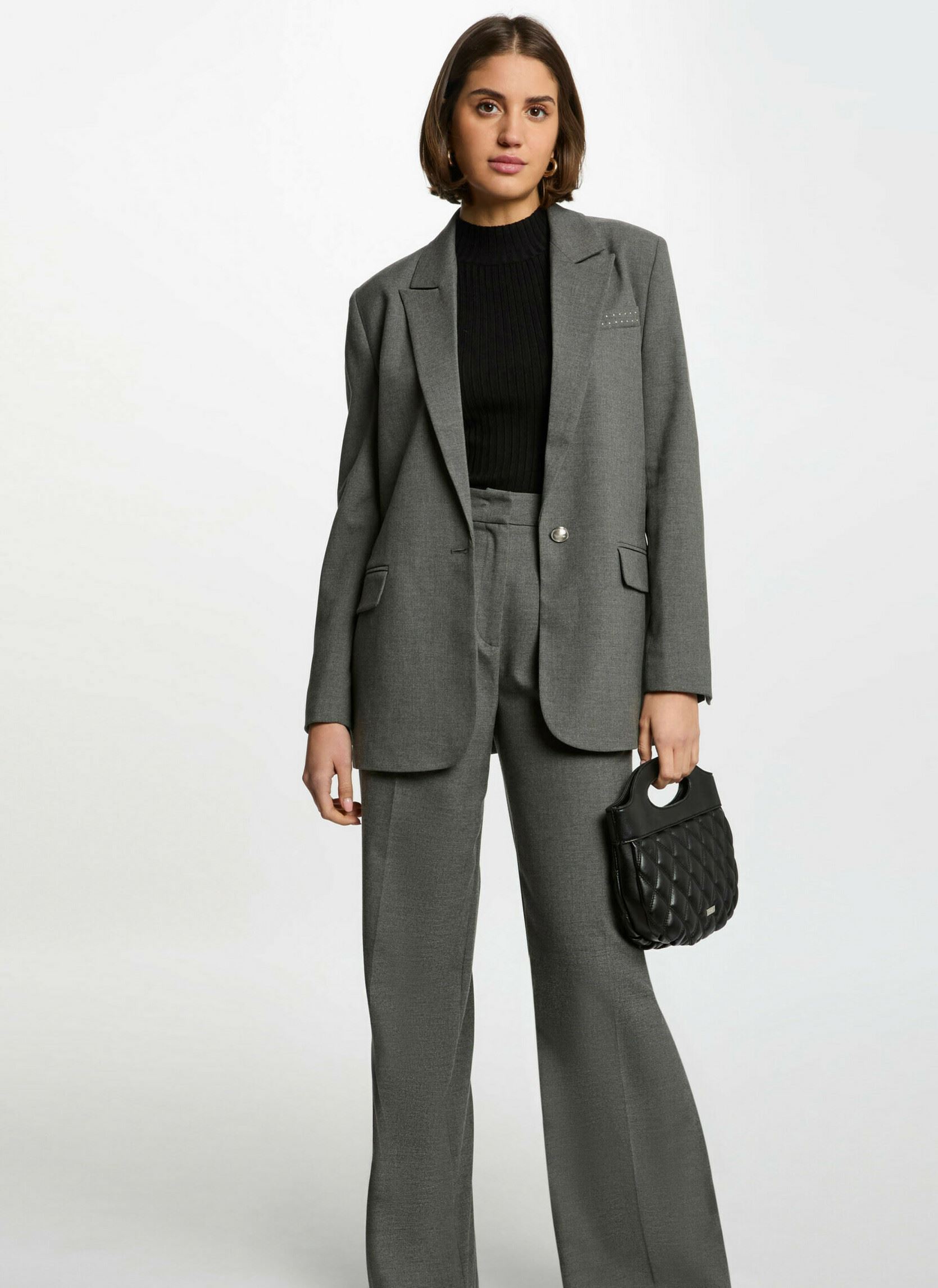 Blazer 251-VANIS.F damen grau Morgan Blazer 251-VANIS.F damen grau GRIS PERLE M