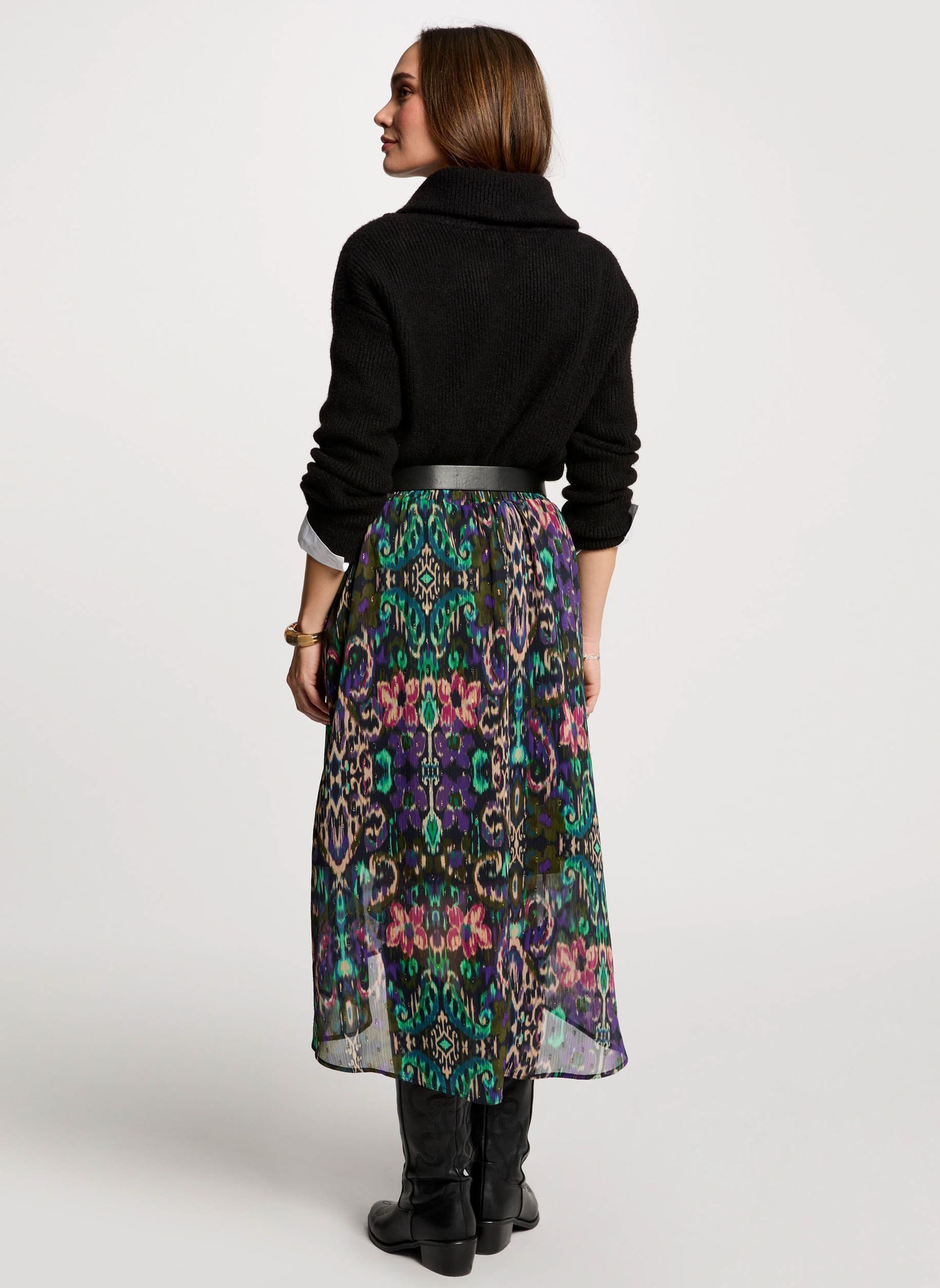 Jupes courtes 251-JARY.F femme multicolore Morgan Jupes courtes 251-JARY.F femme multicolore MULTICO