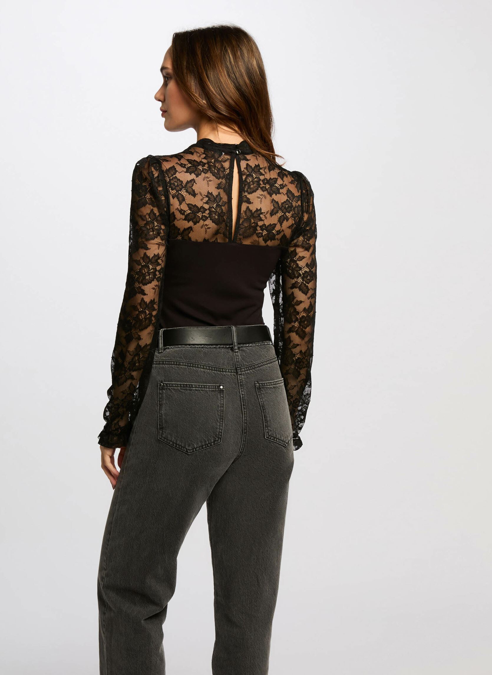 Blouses 251-TIMEL femme noir Morgan Blouses 251-TIMEL femme noir NOIR M