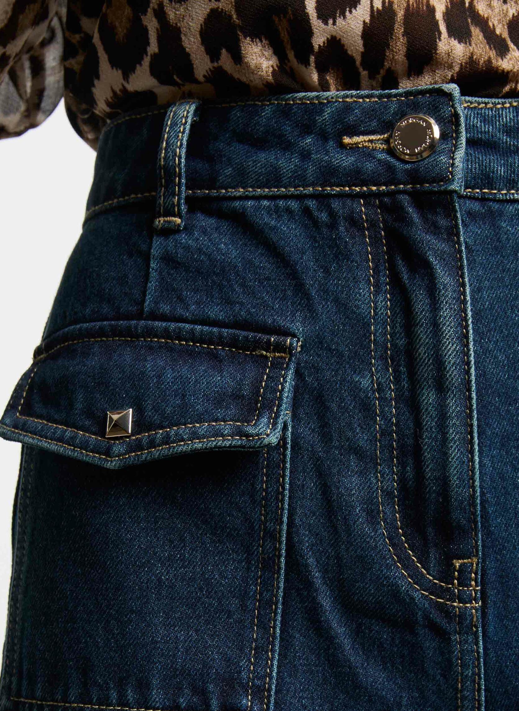 Wijde jeans / Flared Jeans 251-PWIDY dames blauw Morgan Wijde jeans / Flared Jeans 251-PWIDY dames blauw JEAN BRUT