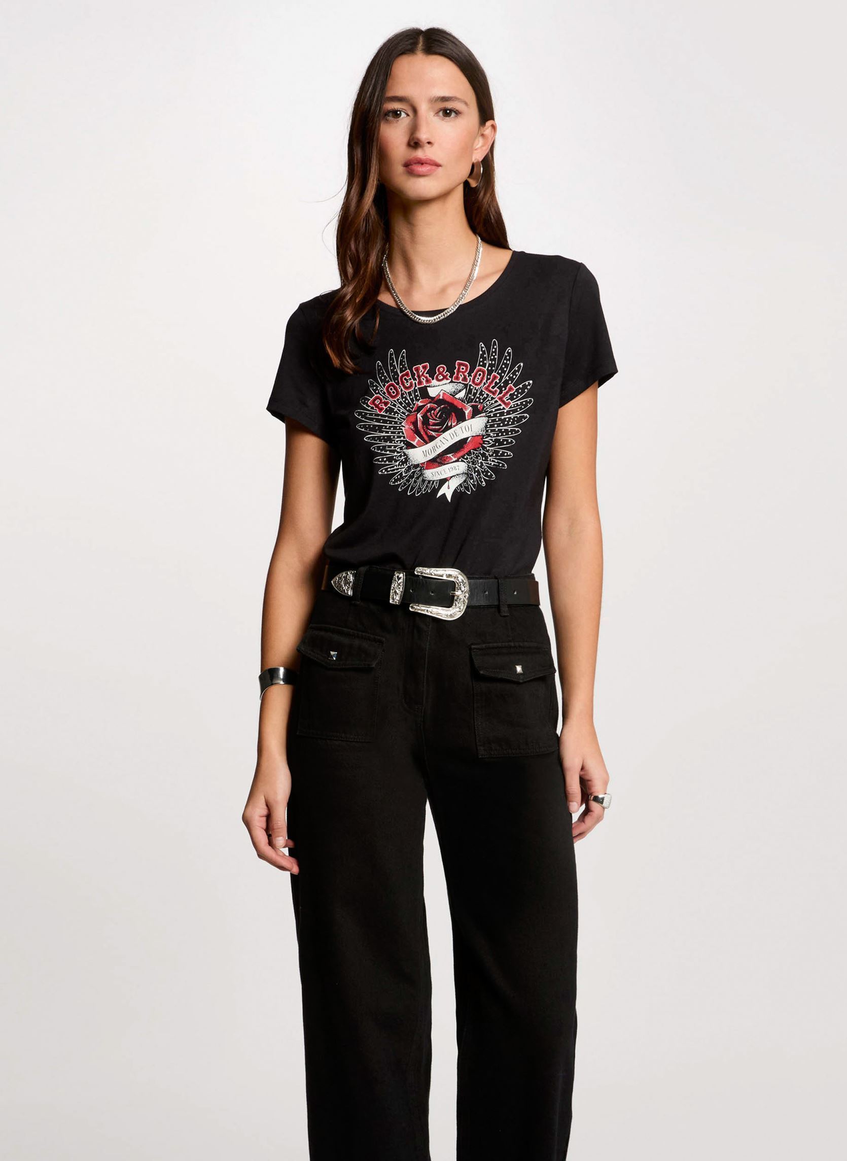 T shirt Morgan Drebel mc tee EU